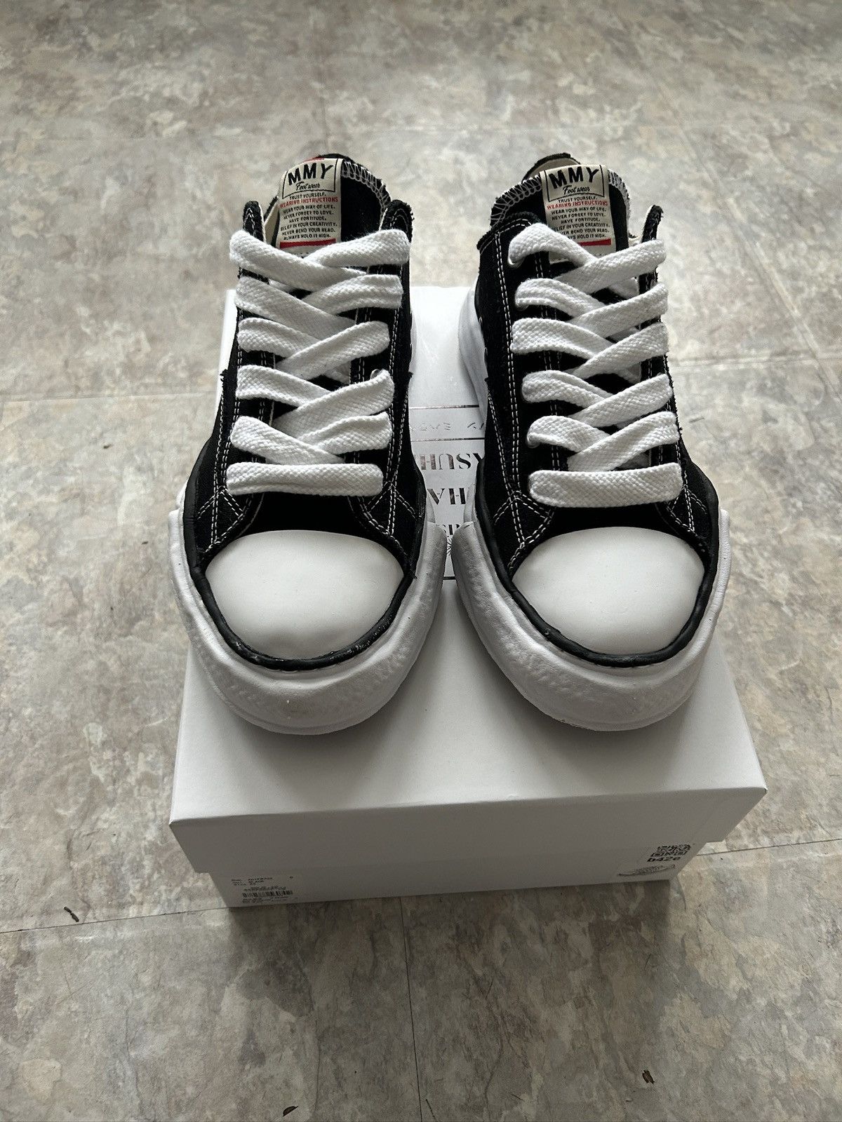 Maison MIHARA YASUHIRO Maison mihara yasuhiro sneakers black Size US 11 / EU 44 - 2 Thumbnail