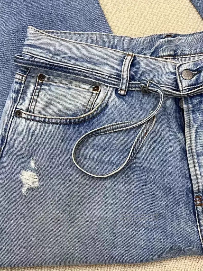 Acne Studios Acne Studios Denim series 1991 solid color loose straight Size US 32 / EU 48 - 3 Thumbnail