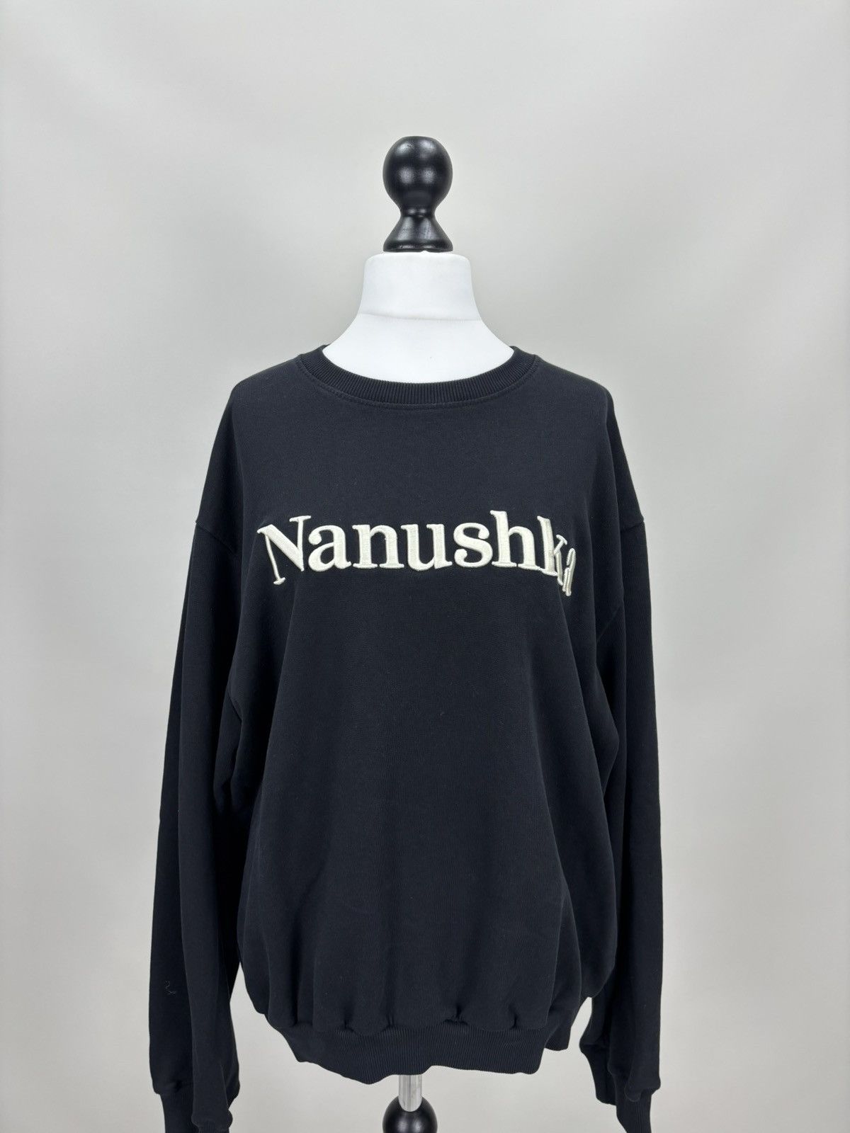 Nanushka Womens sweatshirt Nanushka Size XL Color Black Size XL / US 12-14 / IT 48-50 - 2 Thumbnail