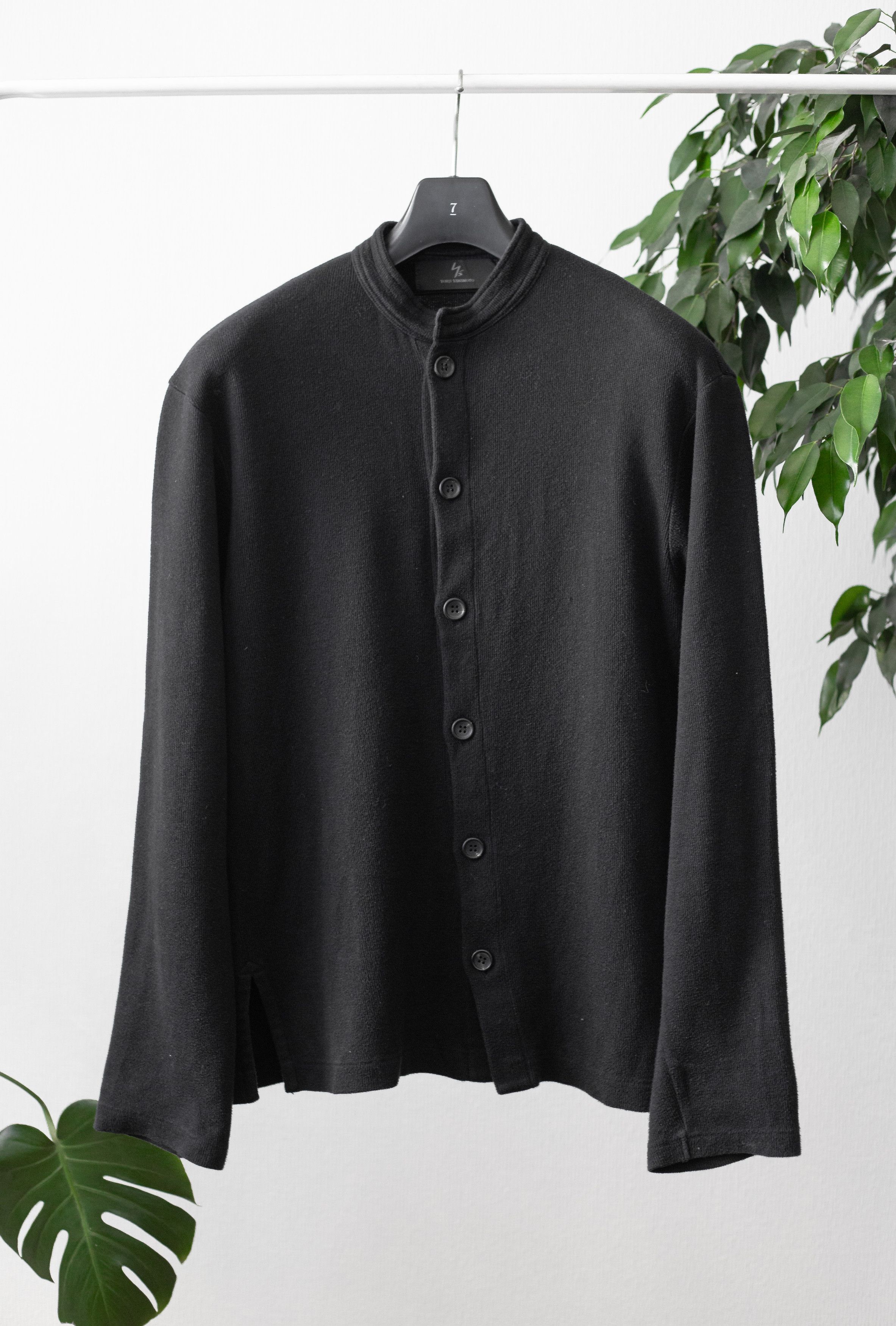 Pre-owned Yohji Yamamoto 2005aw Cardigan In Black