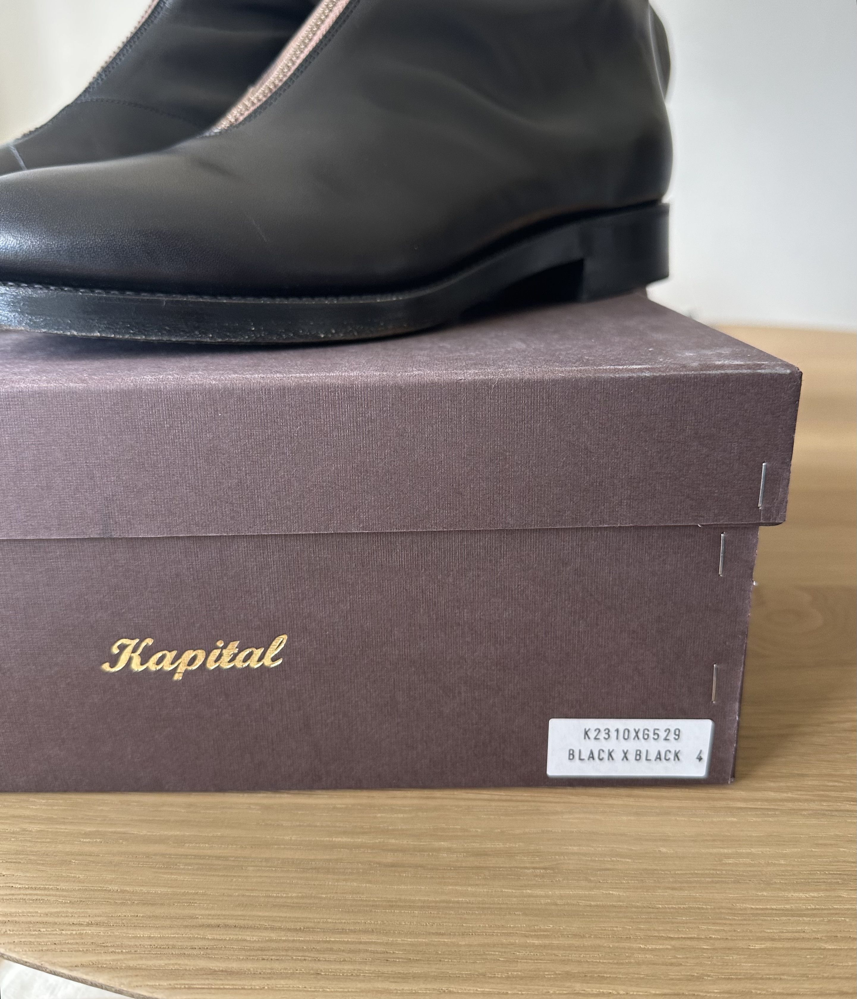 Kapital KAPITAL Leather ZIP-UP Café Lace Frisko Boots – Black Size US 11 / EU 44 - 15 Thumbnail