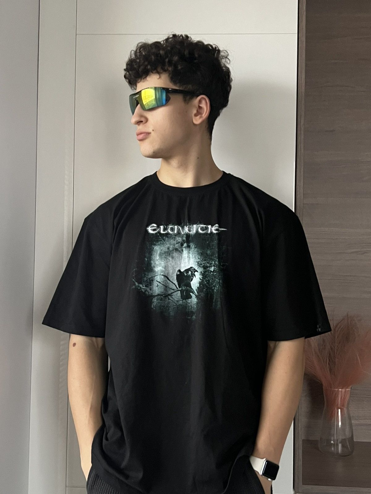 Band Tees × Vintage ‼️RARE‼️Vintage Eluveitie Blast!Merch Spaniard BigLogo T-Shirt Size US XXL / EU 58 / 5 - 2 Thumbnail