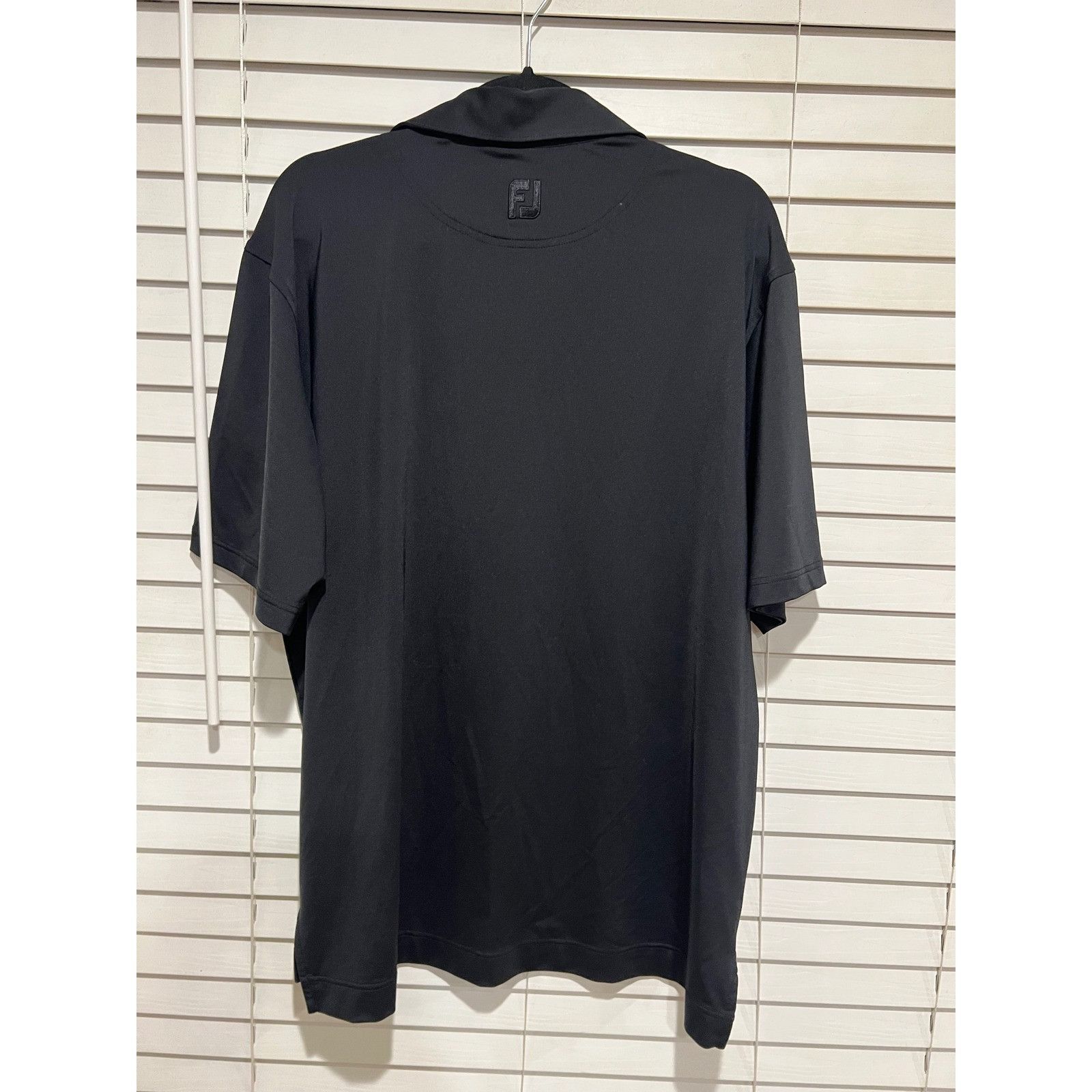 Footjoy Mens FootJoy Golf Polo Shirt Black TPG Colorado Golf Size L Size US L / EU 52-54 / 3 - 3 Thumbnail