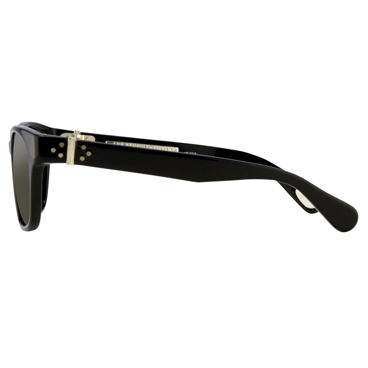 Ann Demeulemeester Ann Demeulemeester Sunglasses Rectangular Black and Grey Size ONE SIZE - 4 Thumbnail