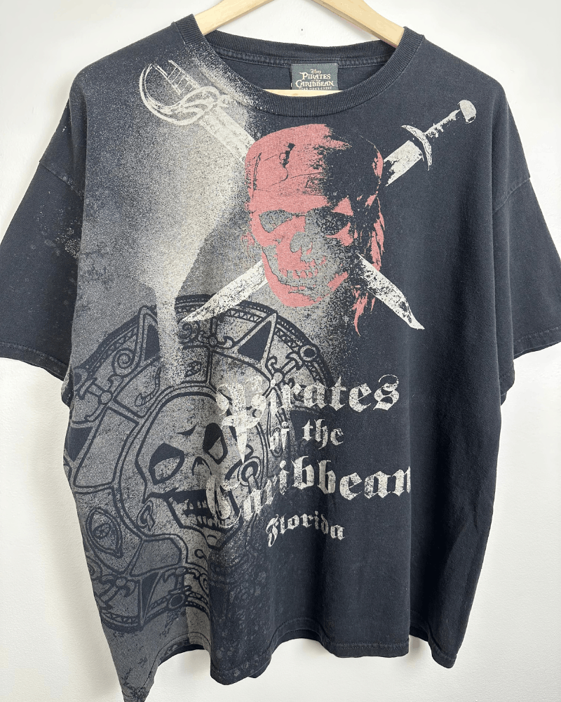 Disney Rare Pirates of The Caribbean Dead Man Chest Disney Florida Size US XL / EU 56 / 4 - 4 Thumbnail