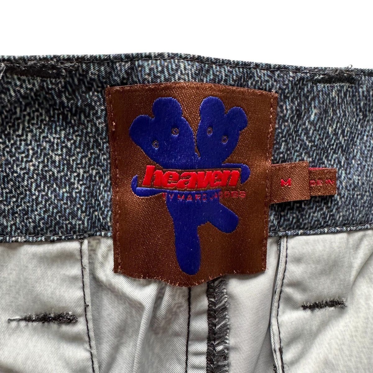 Drain Gang BLADEE X HEAVEN BY MARC JACOBS DENIM LIKE PANTS Size US 32 / EU 48 - 3 Thumbnail