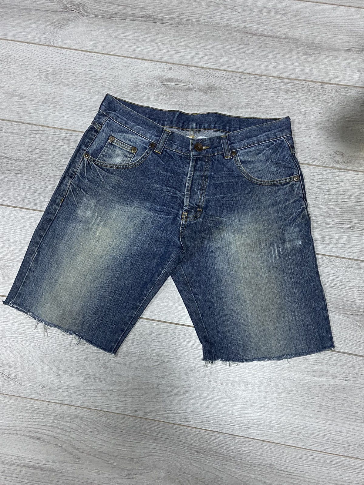 G-Star G star raw vintage big logo denim shorts Size US 34 / EU 50 - 3 Thumbnail