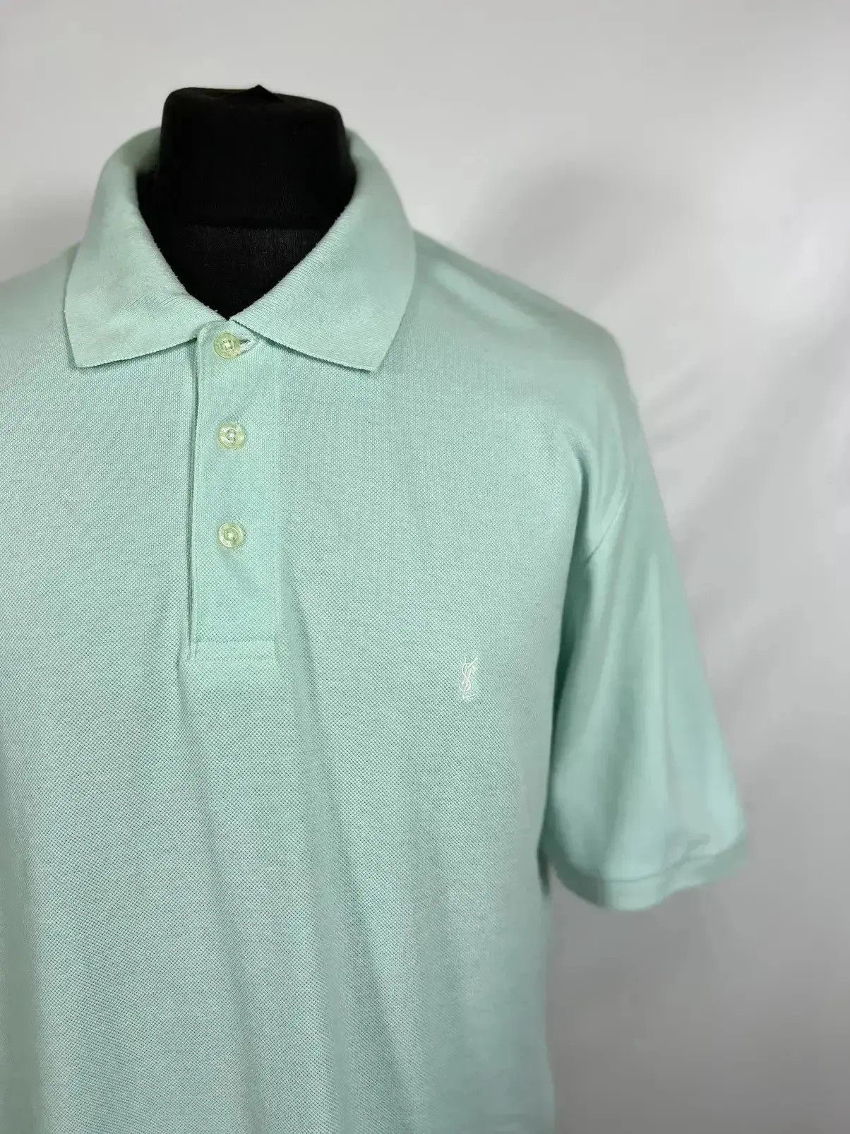 Vintage × Yves Saint Laurent Vintage Yves Saint Laurent small embroidered logo T-shirt Size US XXL / EU 58 / 5 - 3 Thumbnail