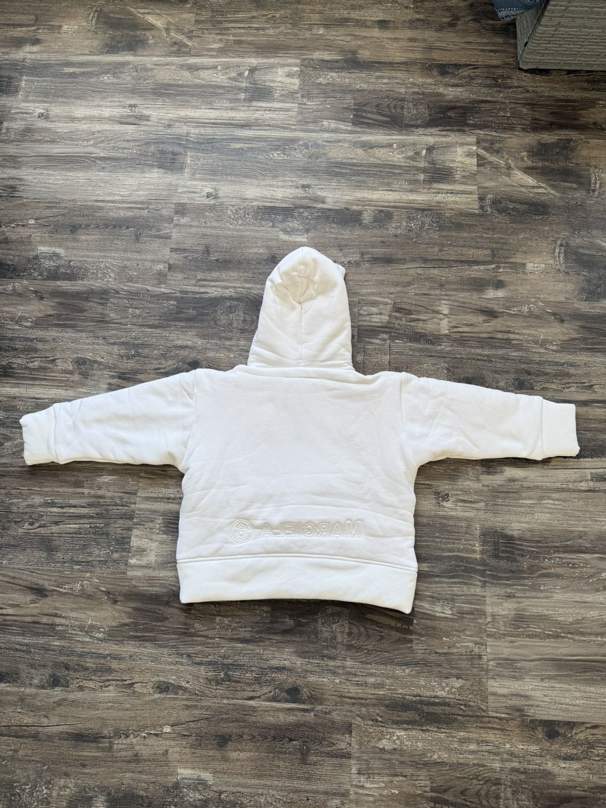 MM6 NWT - MM6 Maison Margiela Padded Logo Hoodie Size US S / EU 44-46 / 1 - 2 Thumbnail