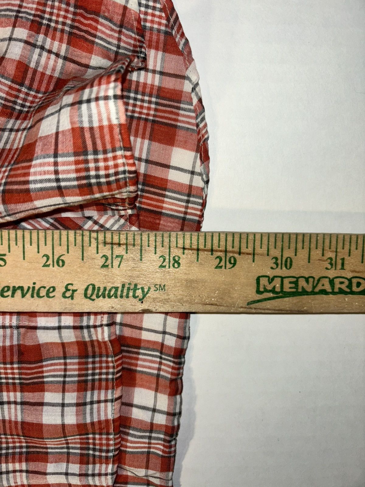 Carhartt × Vintage × Wrangler Vtg Western Plaid Pearl Snap Flannel Long sleeve Shirt Large Size US L / EU 52-54 / 3 - 11 Thumbnail