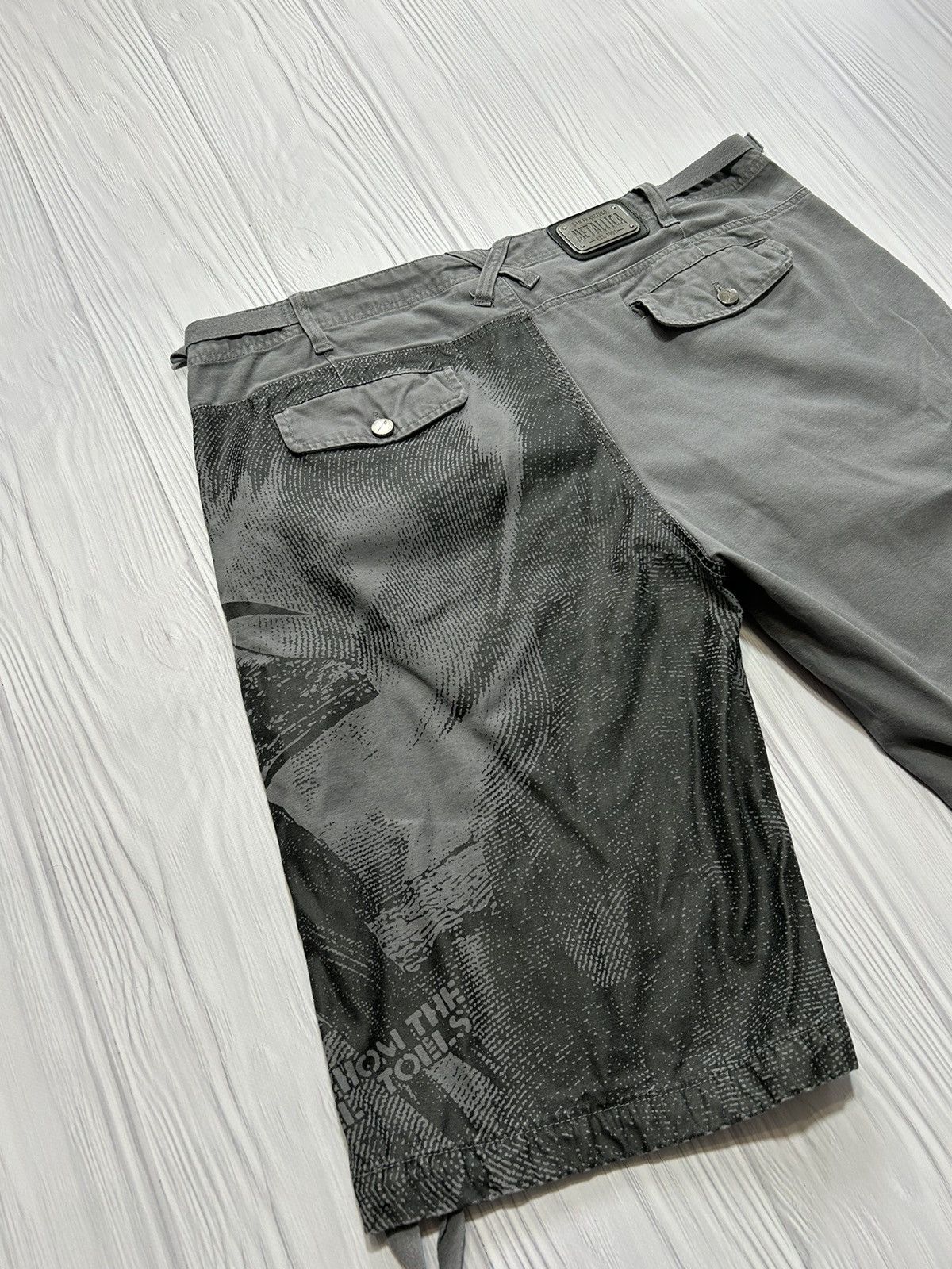 Band Tees Vintage Y2K Allprinted METALLICA Cargo Shorts Big Size 3XL Size US 39 - 8 Thumbnail