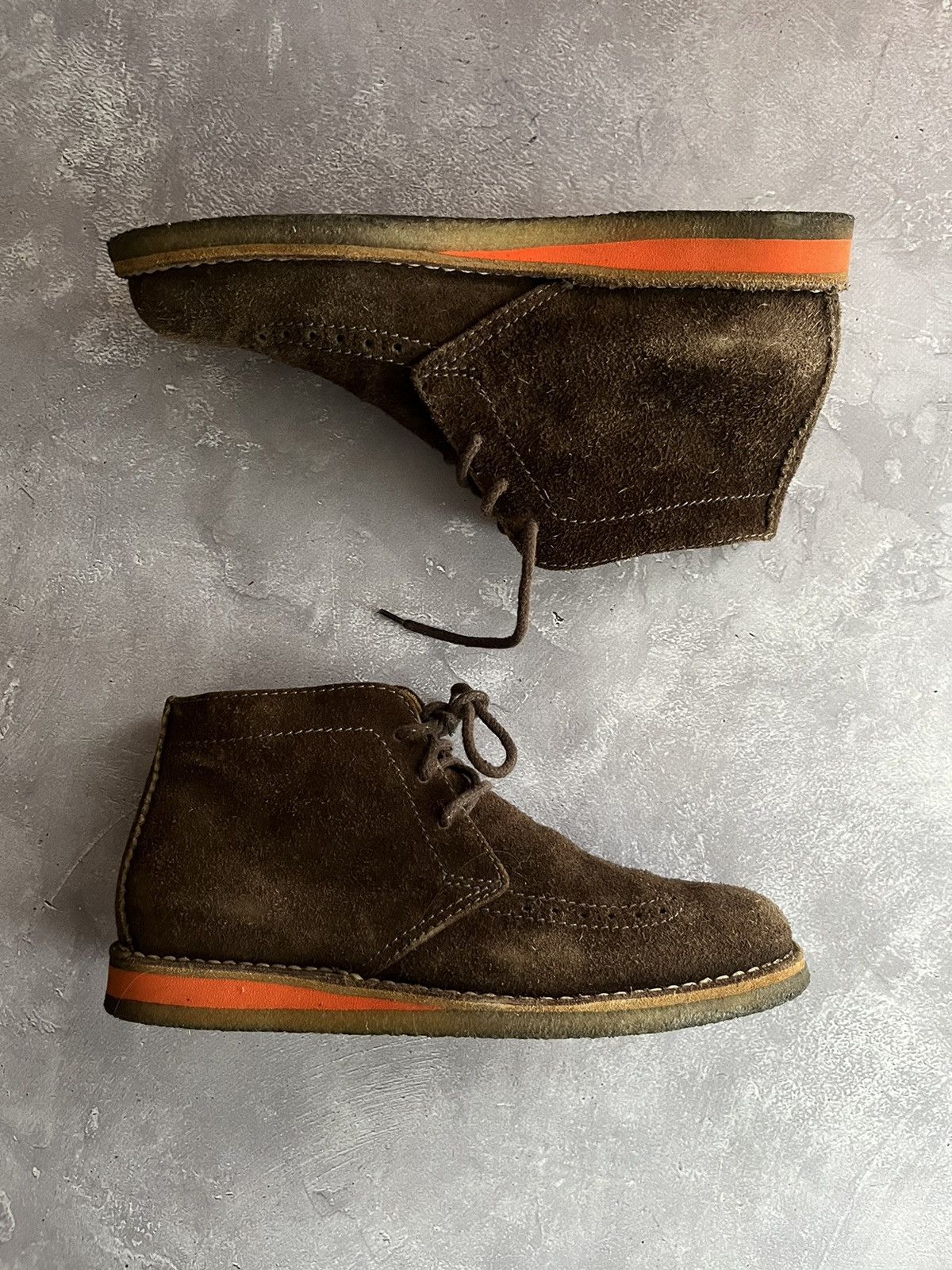 Dsquared2 Dsquared2 Brown Suede Desert Boots – Men’s Chukka Style 42.5 Size US 9.5 / EU 42-43 - 2 Thumbnail