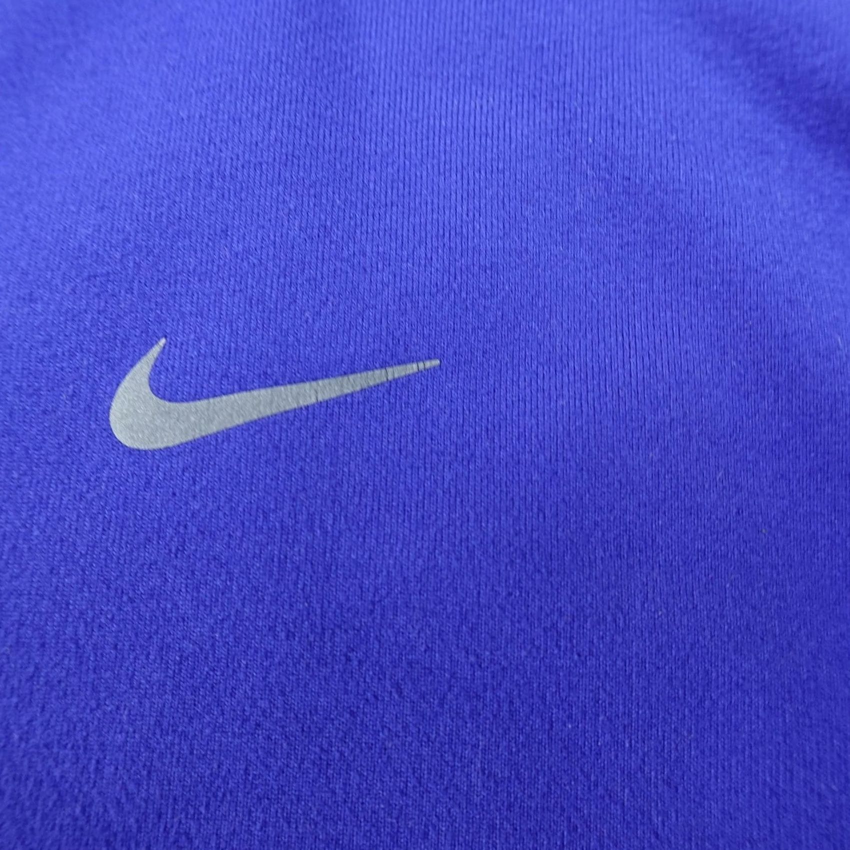 Nike Nike Dri-FIT Pullover Mens L Blue Long Sleeve Running Gym 1/4 Zip Athletic Activewear Size US L / EU 52-54 / 3 - 4 Thumbnail