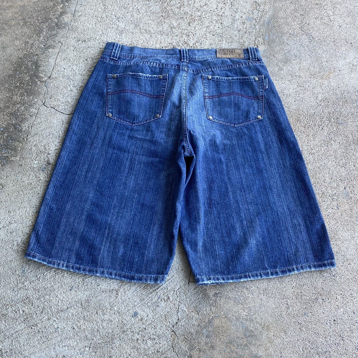 JNCO × Southpole × Vintage Vintage Y2K Baggy Southpole Style Jorts Jean Shorts Size US 36 / EU 52 - 7 Thumbnail