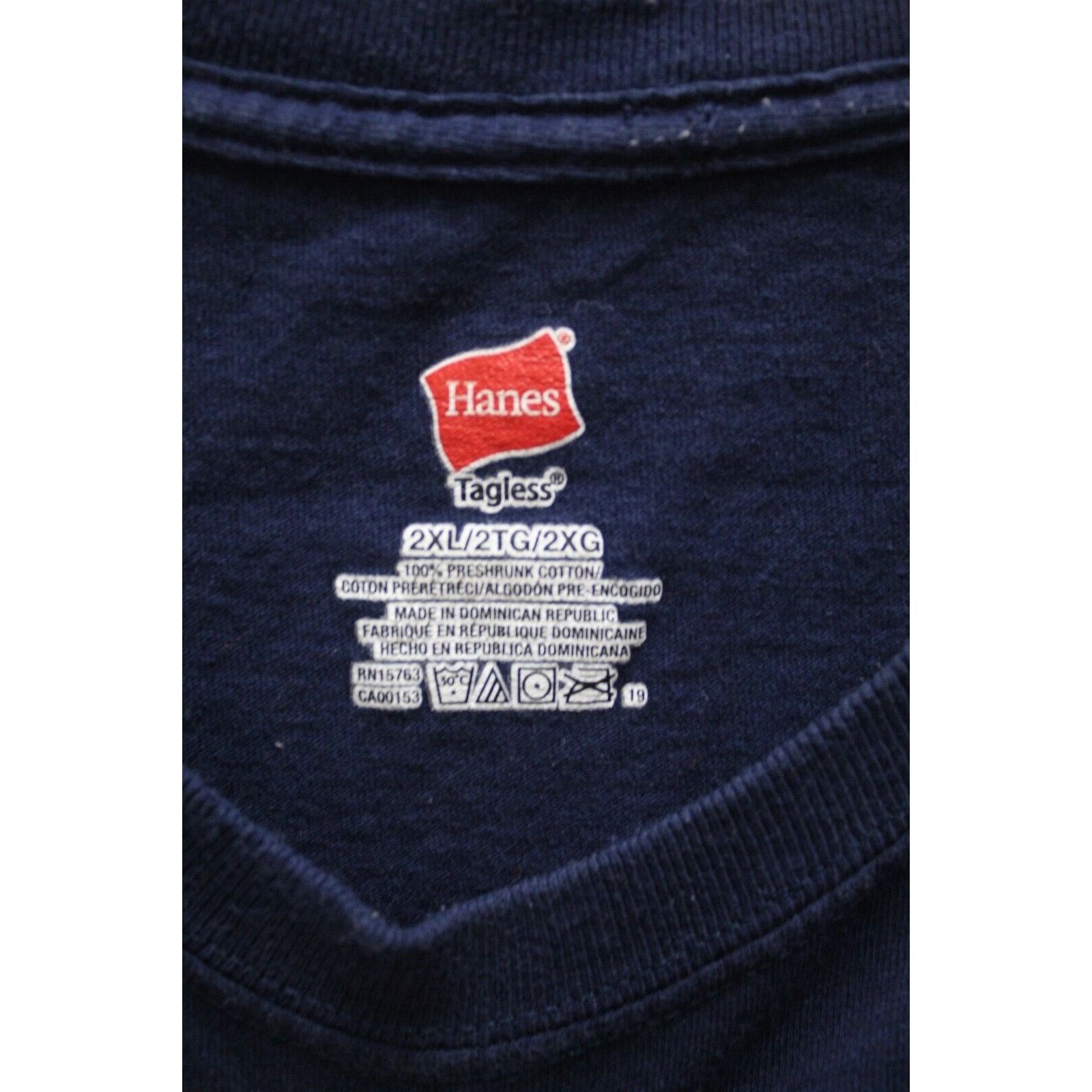 Hanes Men's Graphic T-Shirt 2XL Bodega Bay California 100% Cotton Size US XXL / EU 58 / 5 - 4 Thumbnail