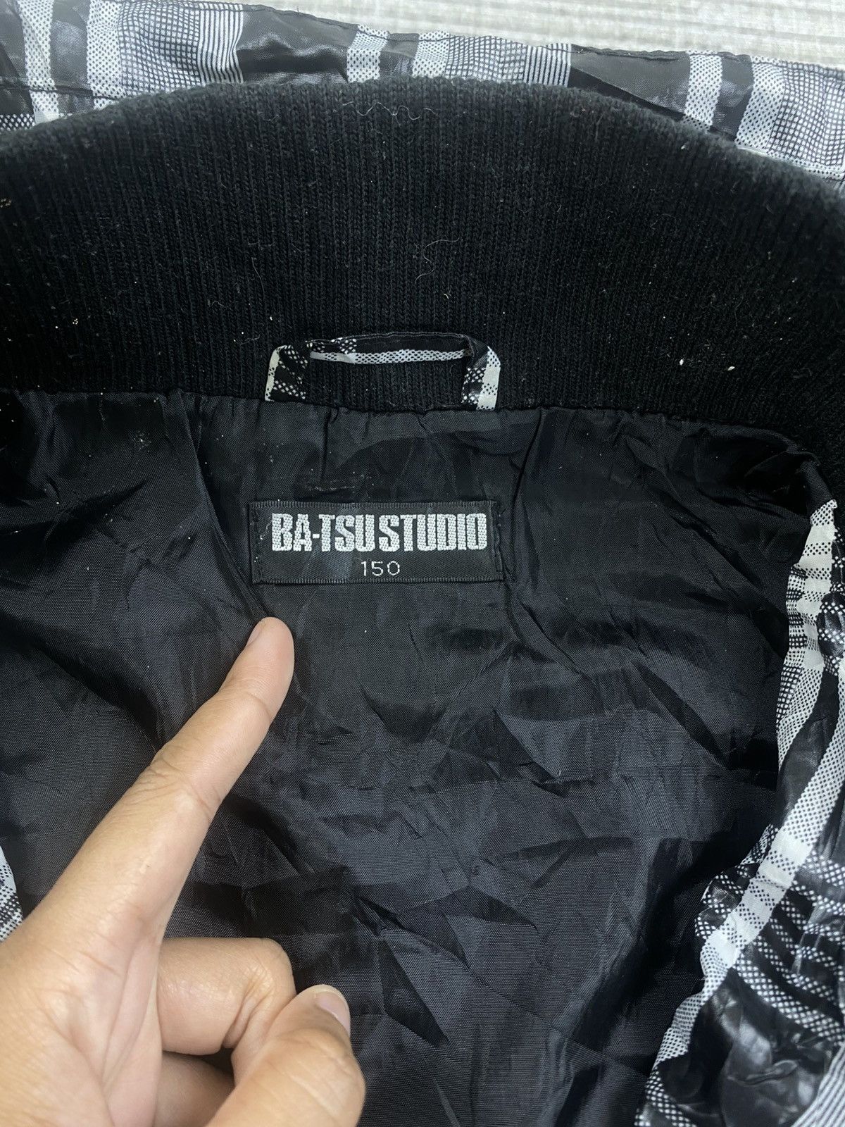 Japanese Brand × Vintage Vintage Ba-Tsu Studio Military Style Hidden Hoodie Jacket Size US M / EU 48-50 / 2 - 11 Thumbnail