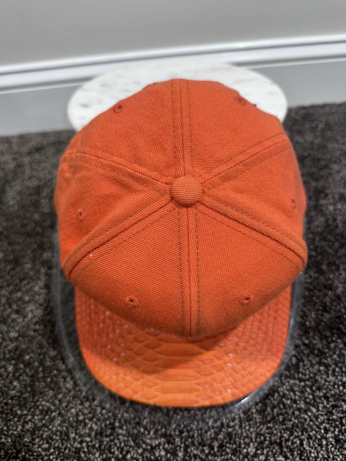Just Don × Mitchell & Ness Just Don x Mitchell & Ness Denver Broncos Orange Python Hat Size ONE SIZE - 6 Thumbnail