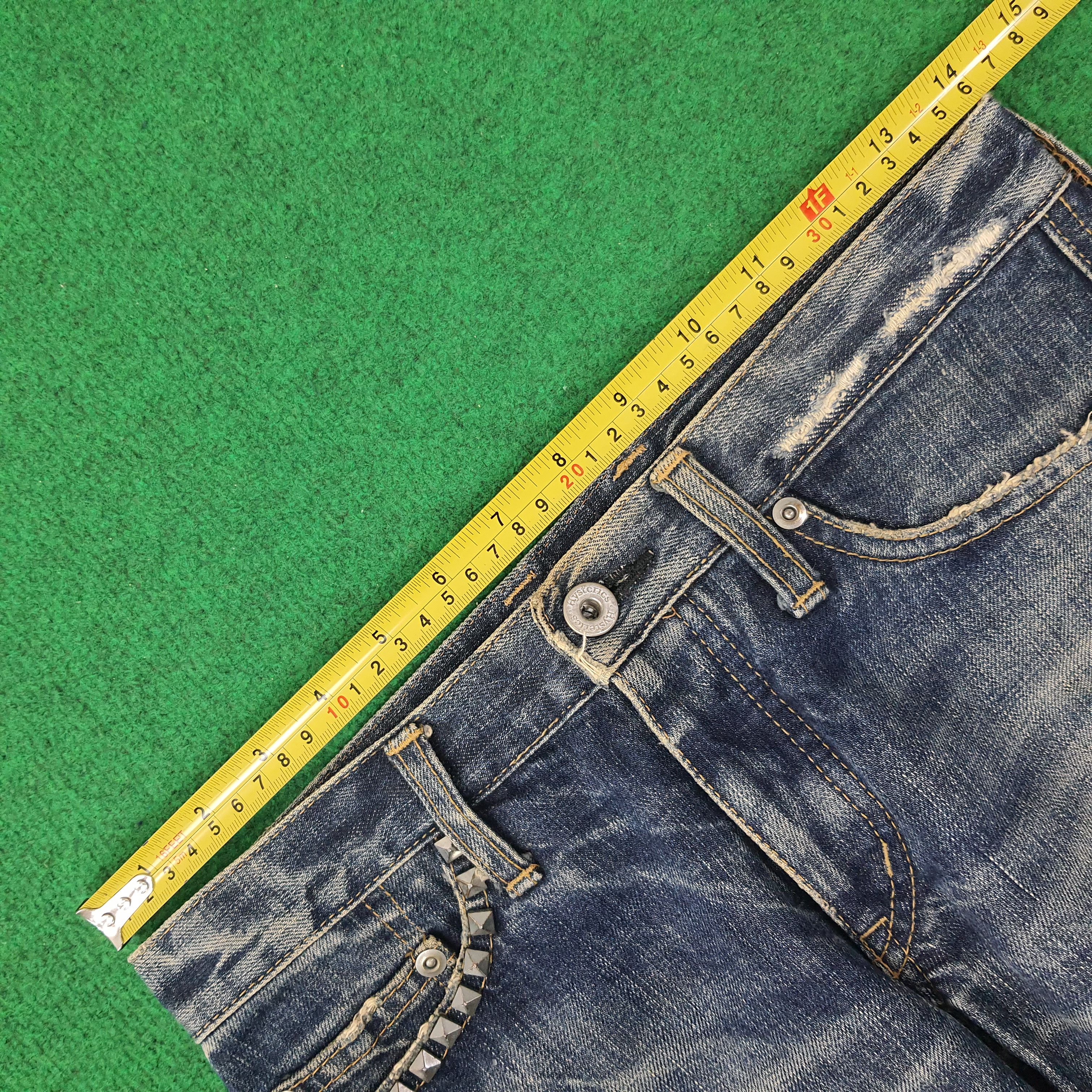 Hysteric Glamour Vintage Hysteric Glamour Japan 3Q Custom Logo Jeans C258N28 Size 27" / US 4 / IT 40 - 12 Thumbnail