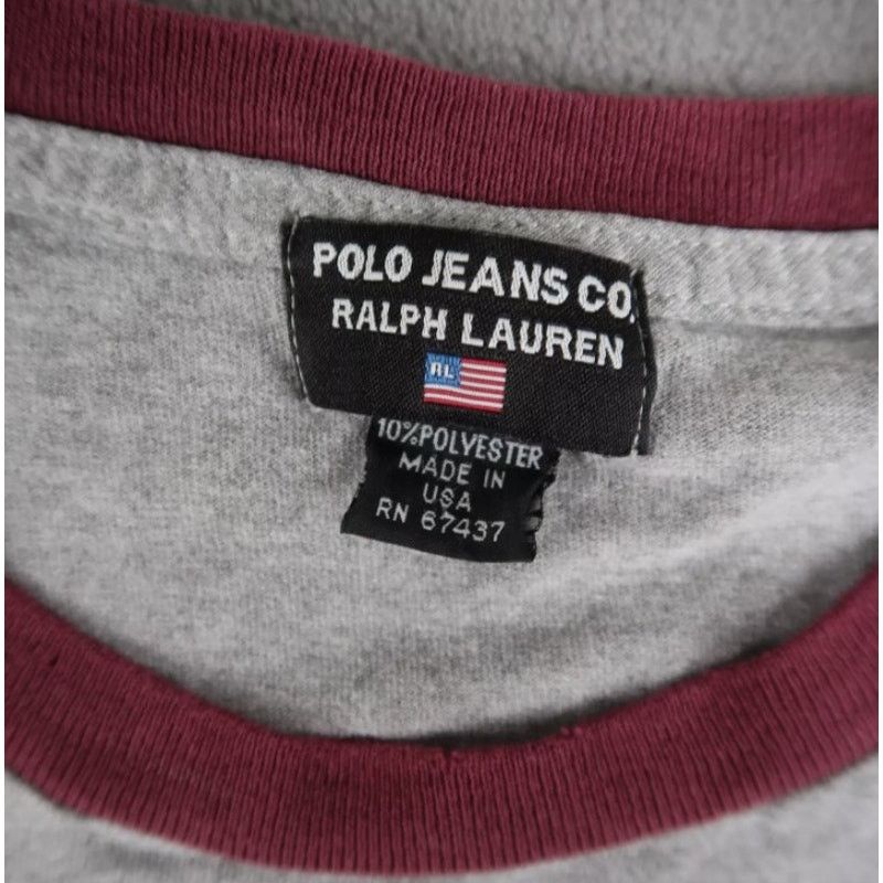 Ralph Lauren Vintage 90s Ralph Lauren T Shirt Men's L Long Sleeves Size US L / EU 52-54 / 3 - 6 Thumbnail