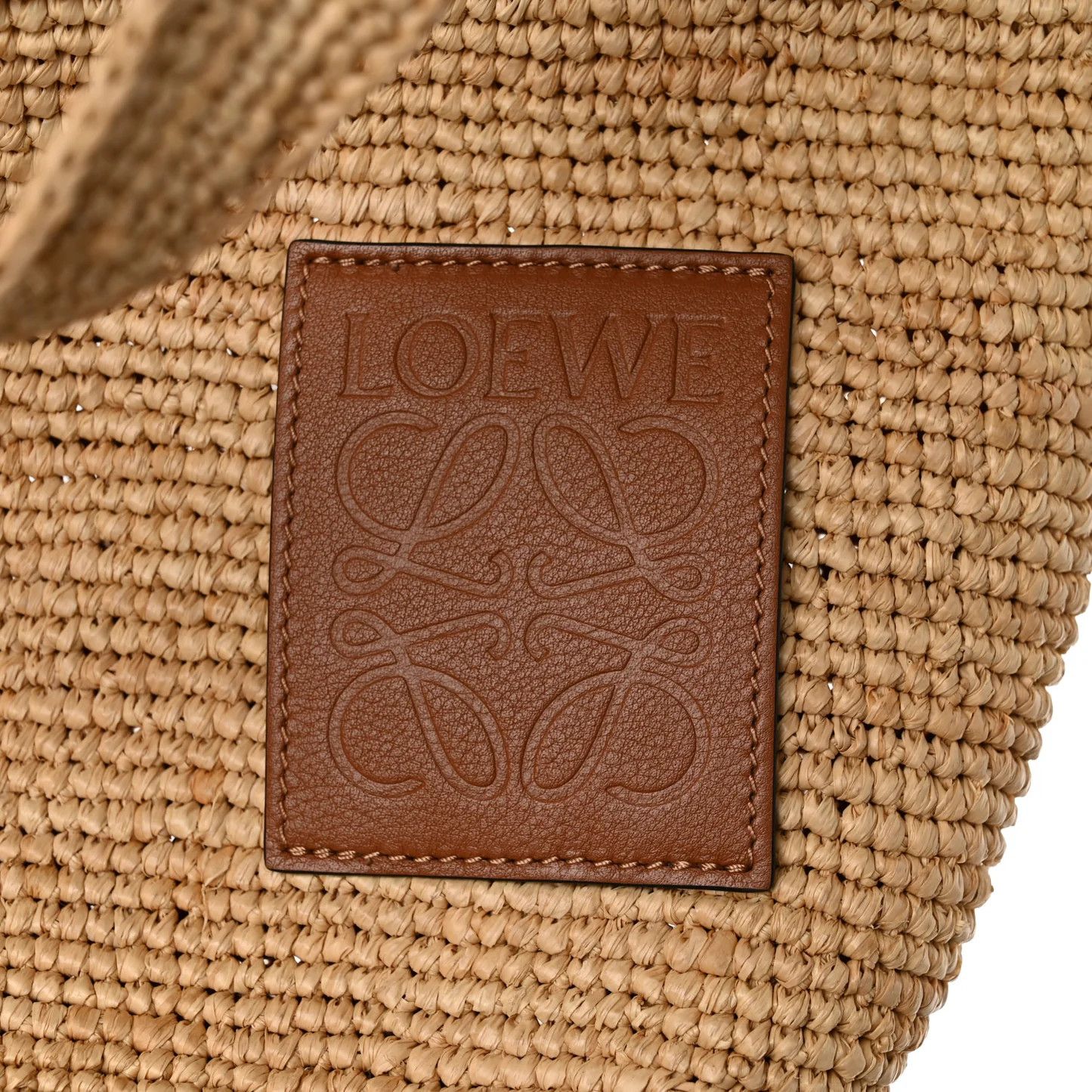 Loewe o1in1g0426 Size: OS / Slit Mini Tote Bag in Natural/Black Size ONE SIZE - 6 Thumbnail