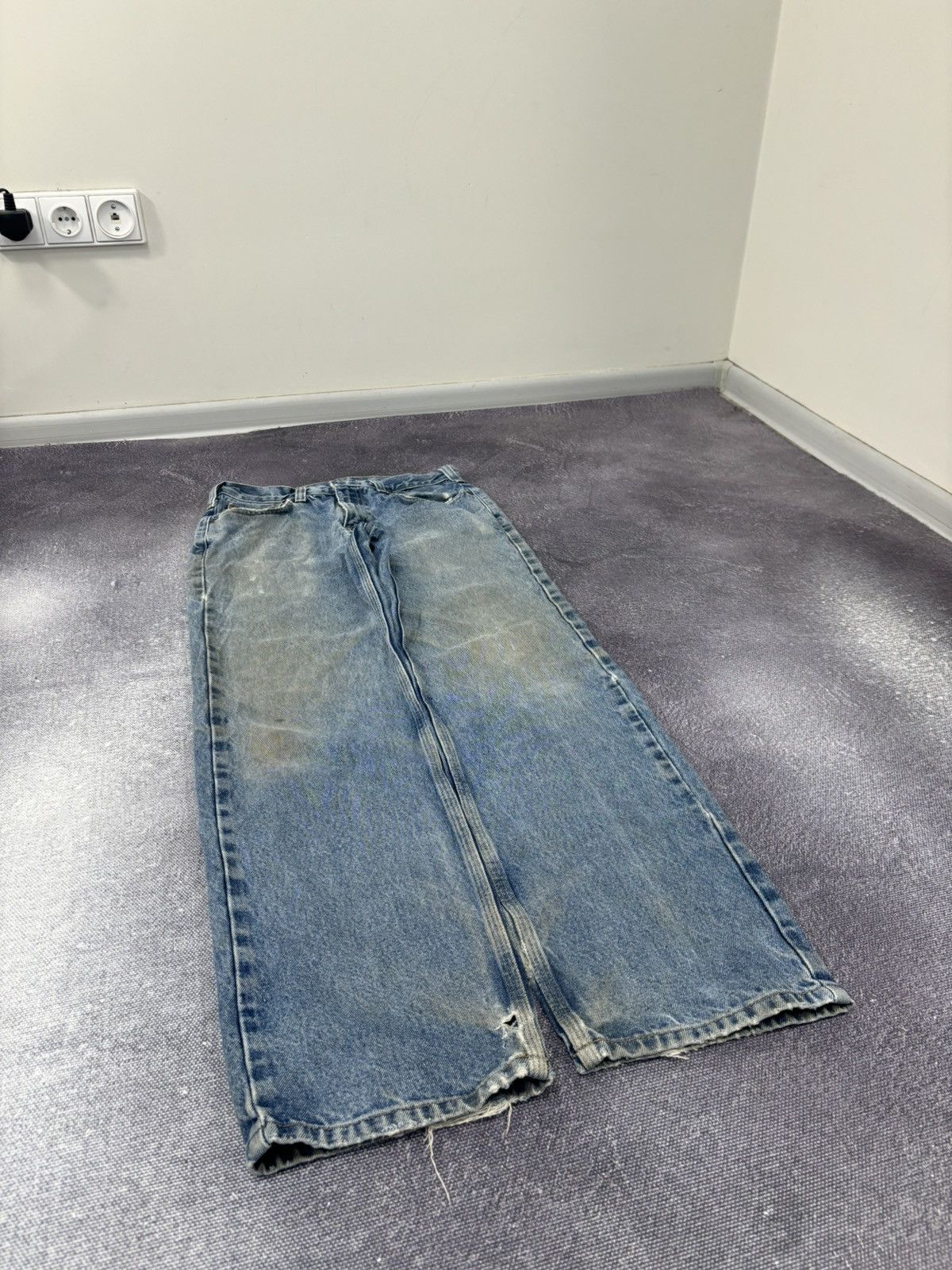 Carhartt Vintage Carhartt Y2K Straight Fit Work Skate Denim Jeans Size US 30 / EU 46 - 11 Thumbnail