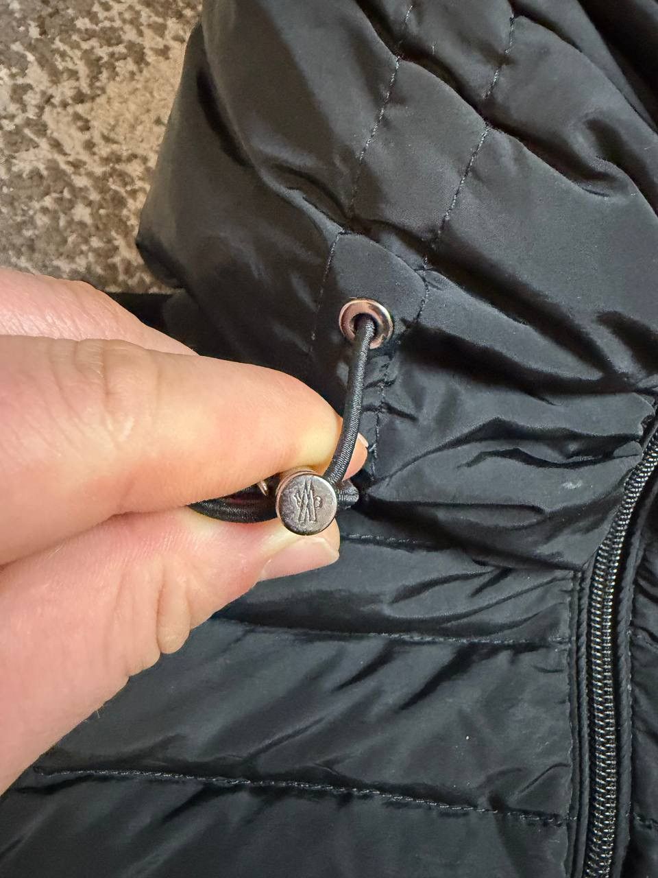 Moncler MONCLER DURACE Down Puffer Coat Jacket Black Big Collar Size XS / US 0-2 / IT 36-38 - 9 Thumbnail