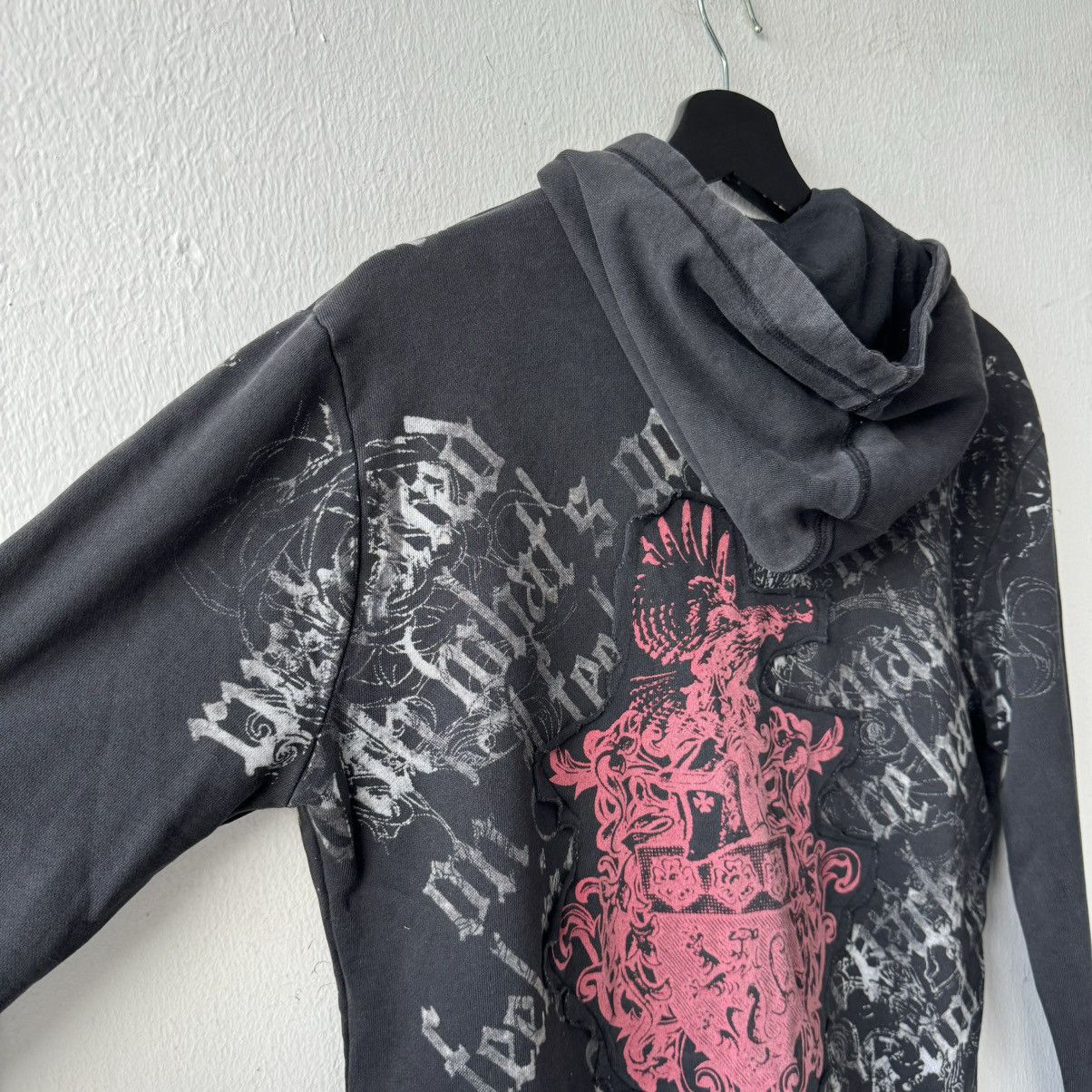 If Six Was Nine × Le Grande Bleu (L.G.B.) × Tornado Mart In The Attic Affliction Punk Hoodie Size US M / EU 48-50 / 2 - 10 Thumbnail