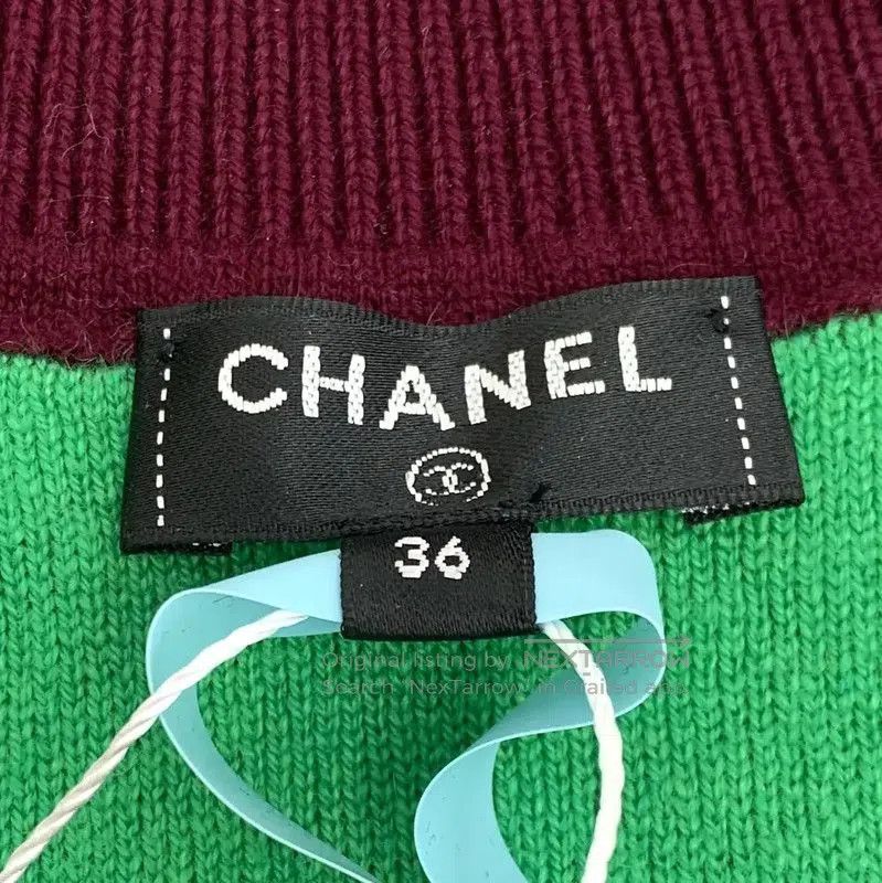 Chanel Chanel Red Cashmere Sweater for Women . Size XS / US 0-2 / IT 36-38 - 5 Thumbnail