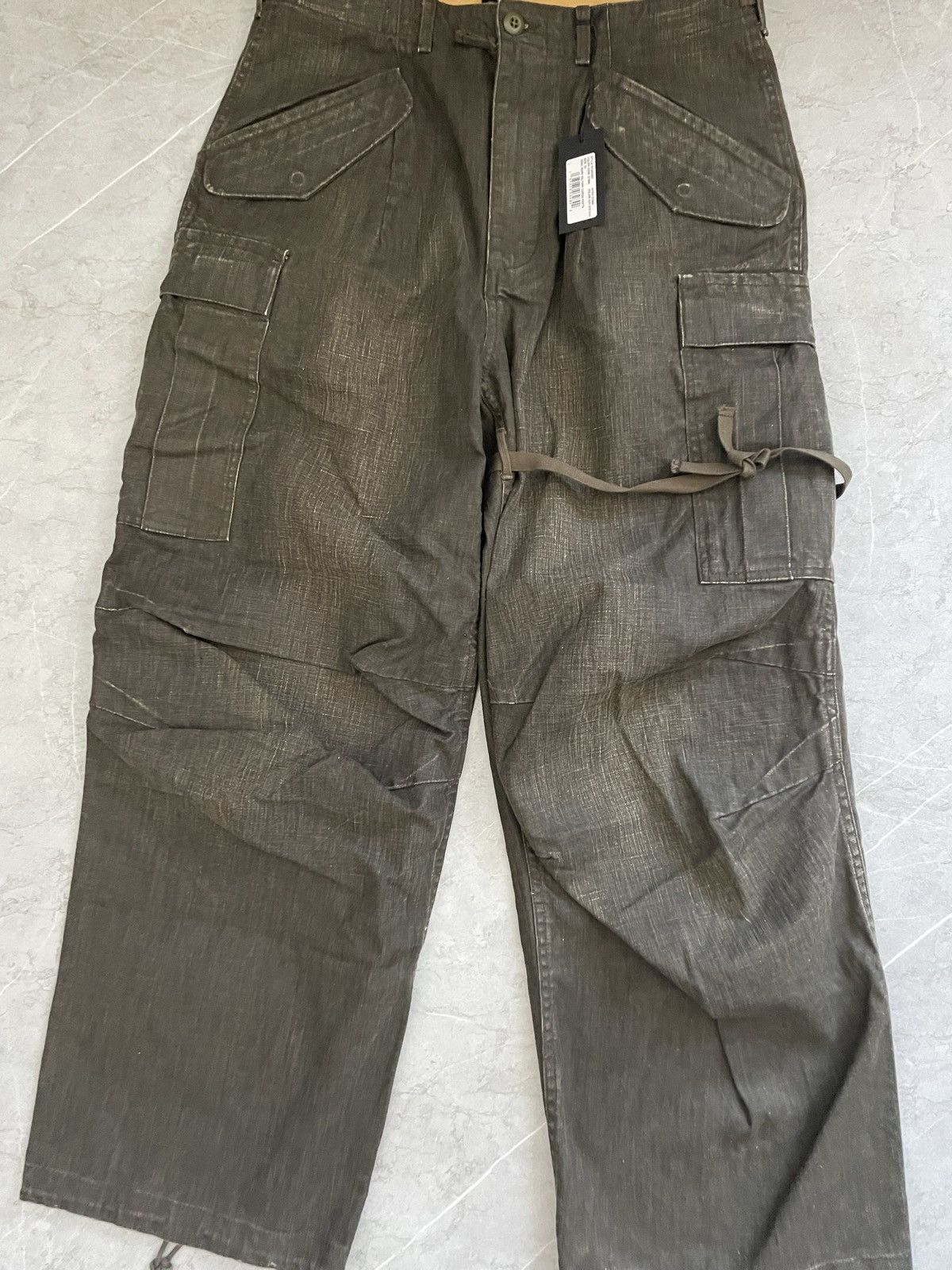 R13 New with Tag* R13 MARK MILITARY CARGO PANTS Size US 32 / EU 48 - 4 Thumbnail