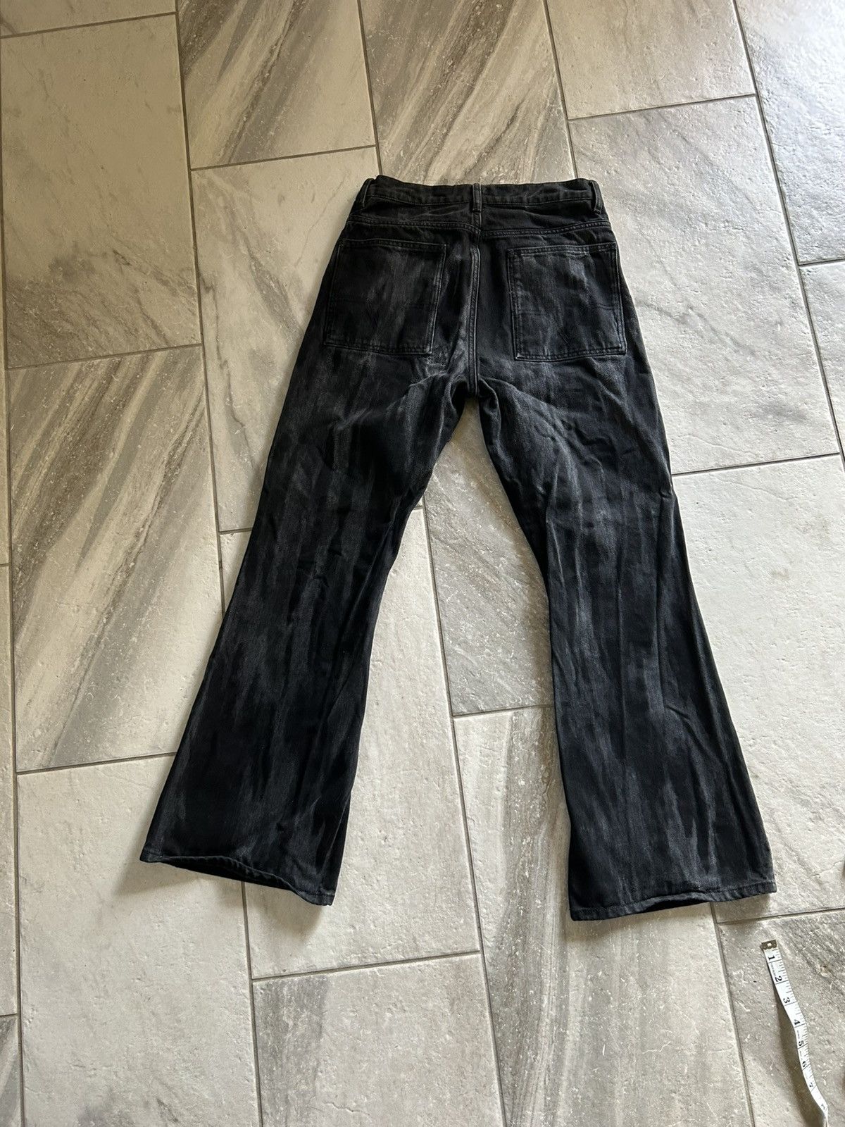 No Maintenance No Maintenance ‘Still’ Drifter Denim Flared Pants Size US 30 / EU 46 - 6 Thumbnail