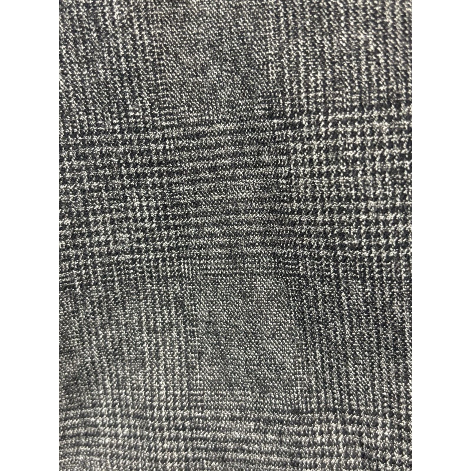 Talbots VINTAGE Talbots Glen Plaid Dress Pants 22W Plus Black White Straight Leg Career Womens Pants Size 40" / US 18 - 5 Thumbnail