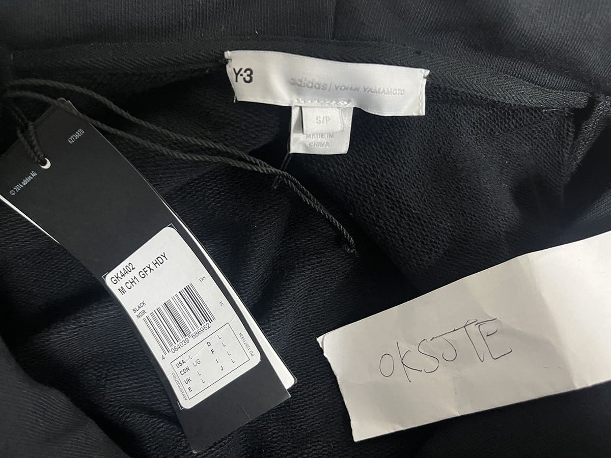 Adidas Y-3 CH1 Graphic Hoodie jacket S Size US S / EU 44-46 / 1 - 7 Thumbnail