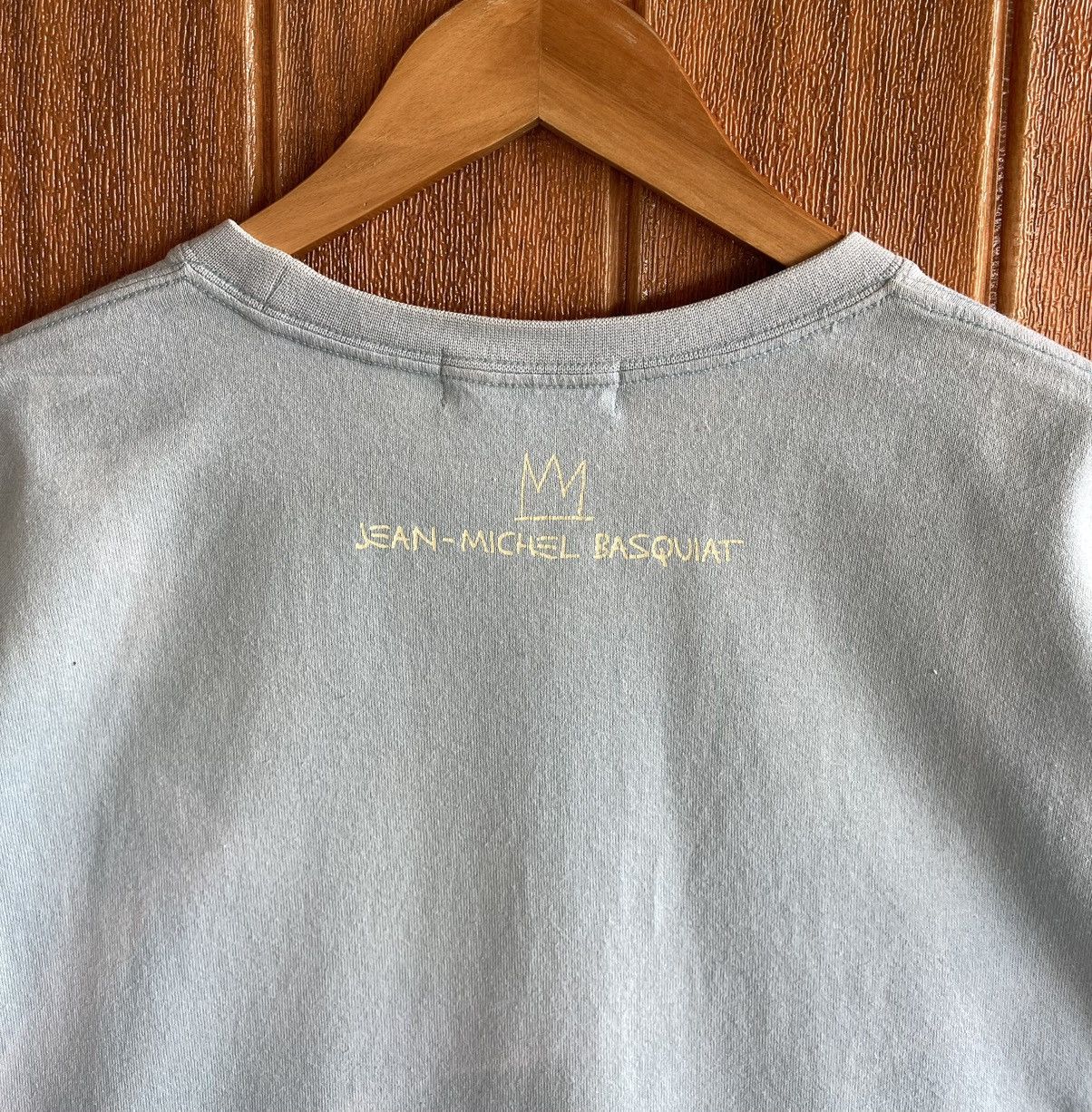 Jean-Michel Basquiat Vintage’y2k🔥JEAN MICHEL BASQUIAT🔥Milk Sun Faded Tshirt Size US L / EU 52-54 / 3 - 11 Thumbnail
