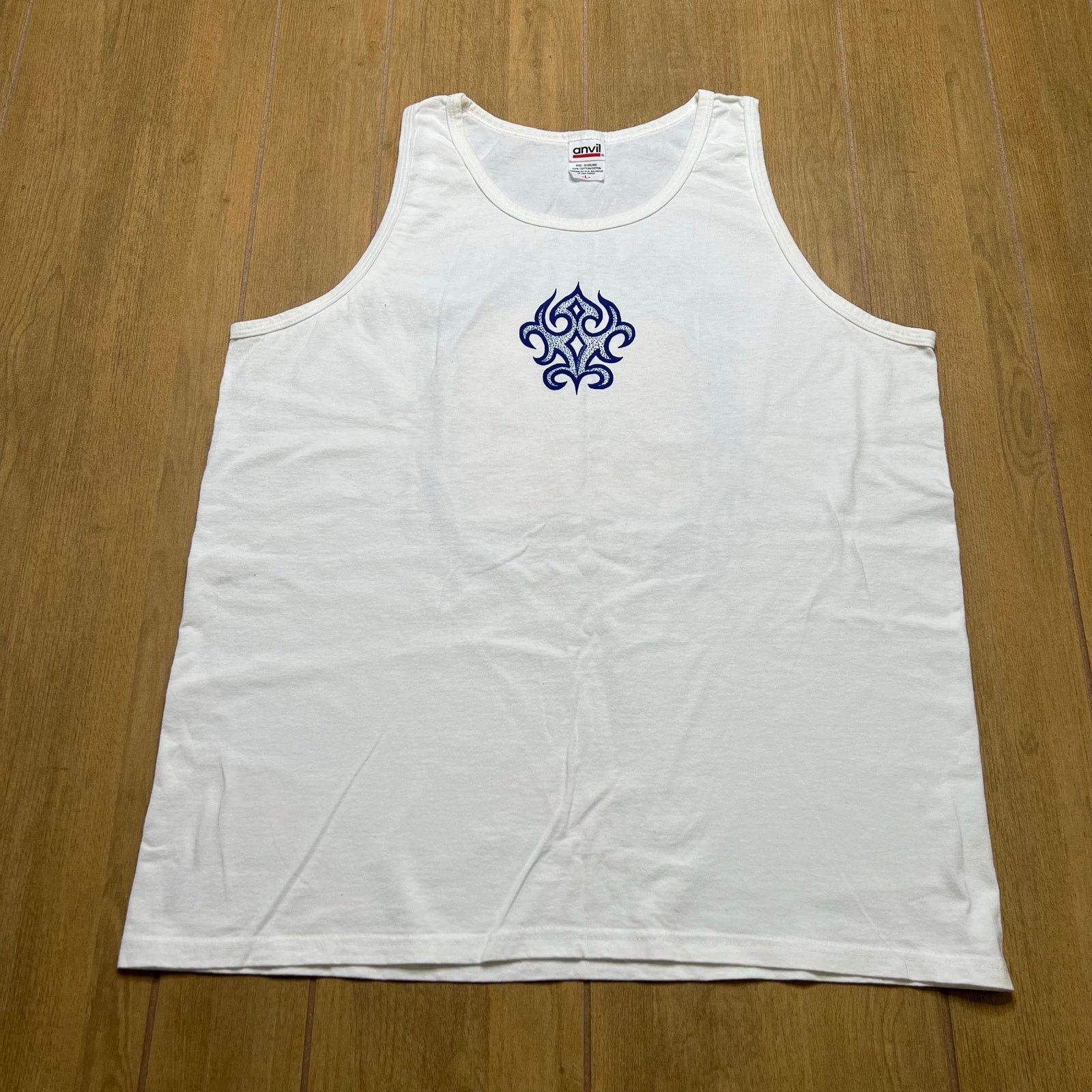 Anvil Vintage Y2K HILO Hawaii Tank Top Men L Surf Canoe Paddlers Size US L / EU 52-54 / 3 - 4 Thumbnail