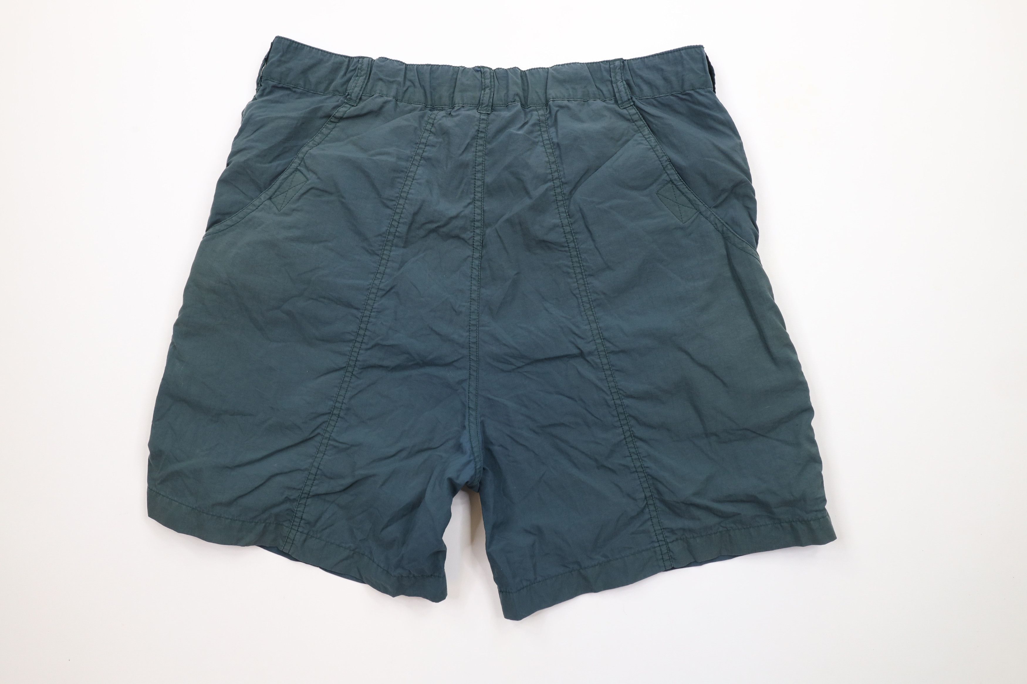 Cabelas × Vintage Vintage 90s Cabelas Blank Above Knee Shorts Green Polyester Size US 32 / EU 48 - 10 Thumbnail