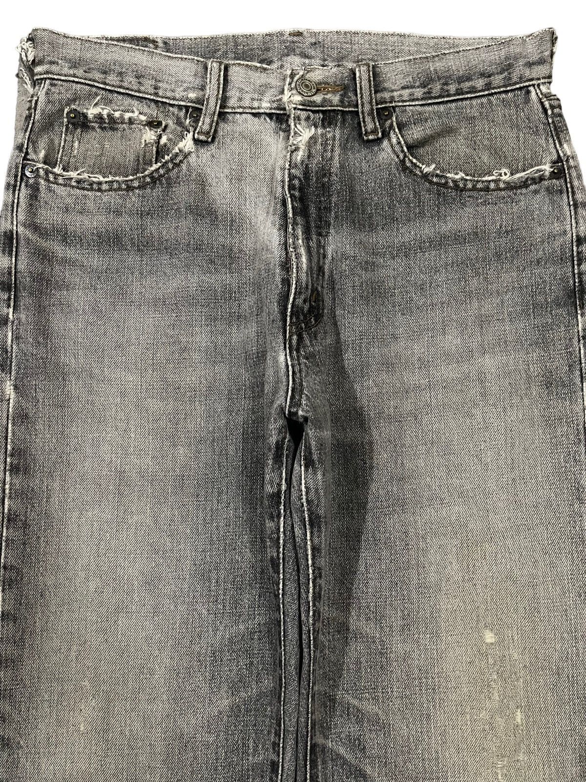 JNCO Vintage Japanese Brand Faded Wash Style Loose Jeans Size US 30 / EU 46 - 3 Thumbnail