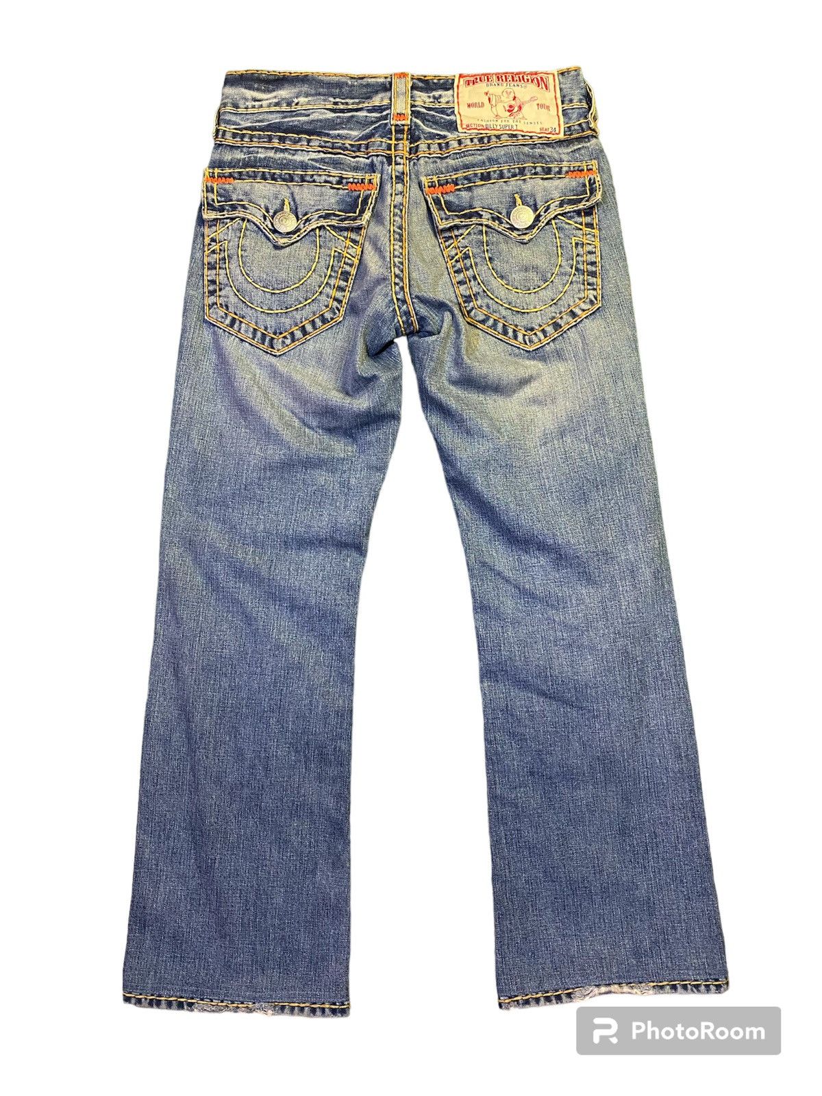 image of True Religion Billy Super T in Blue Jean, Men's (Size 30)
