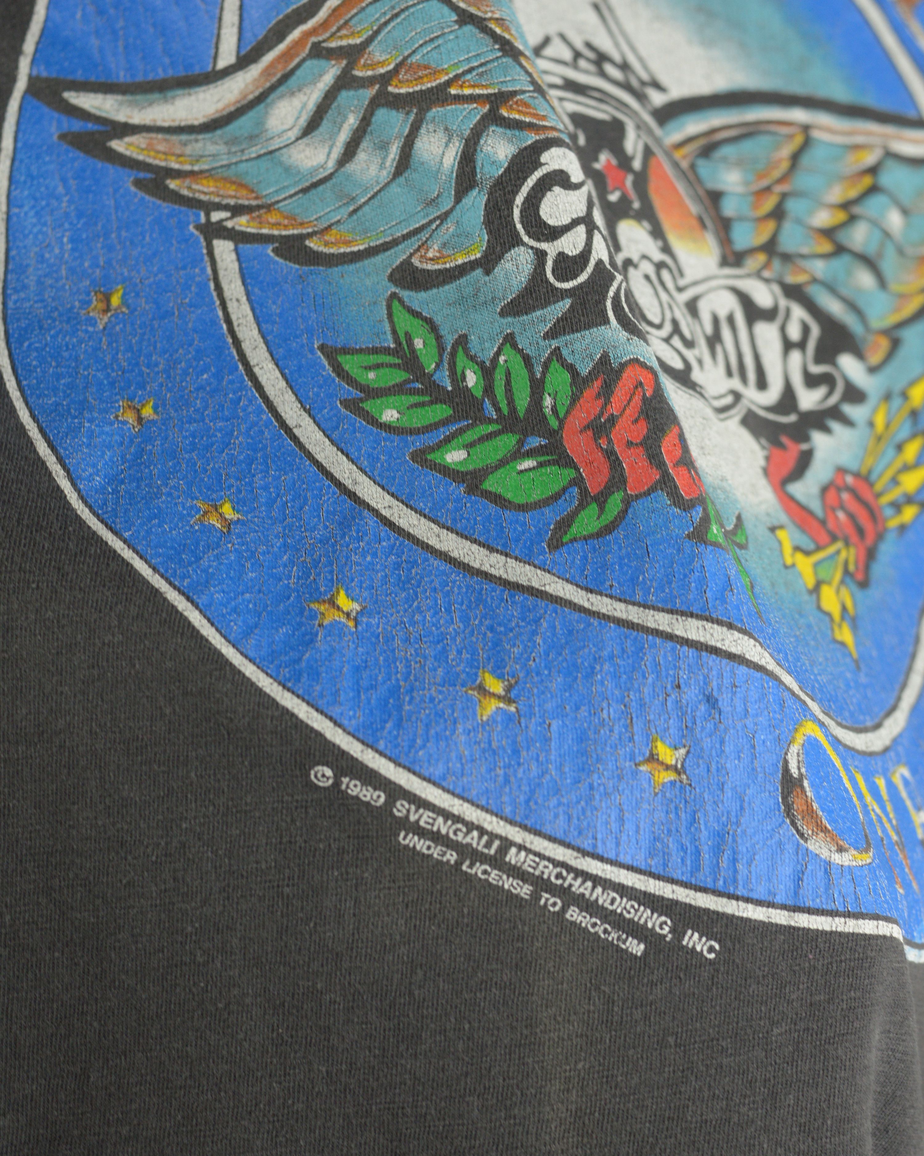 Aerosmith × Vintage Vintage Aerosmith Pump 1989 USA tour t shirt (Single Stitch) Size US L / EU 52-54 / 3 - 4 Thumbnail