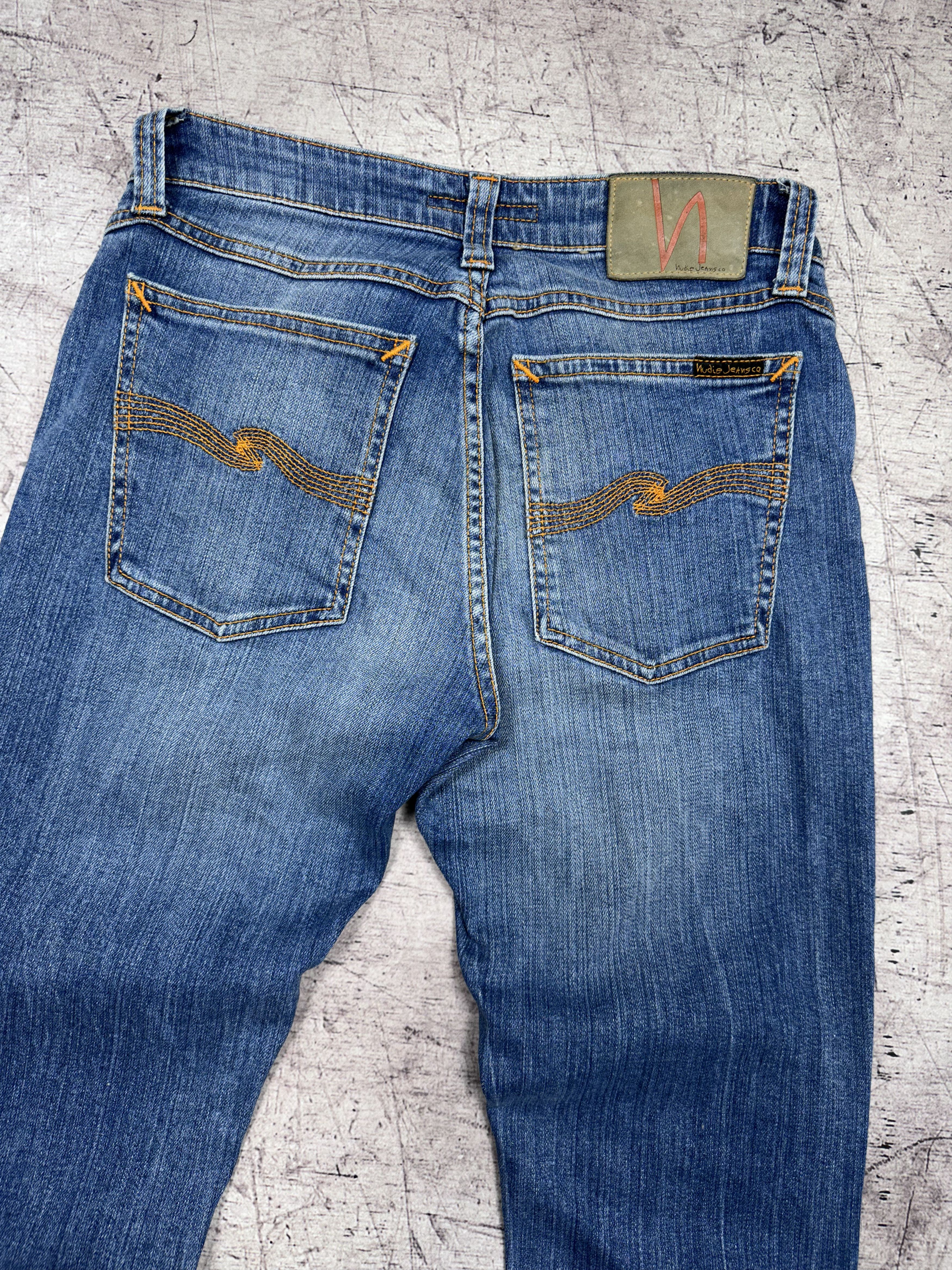 Nudie Jeans × Vintage Nudie Jeans Skinny Lin Denim Pants Jeans Size US 28 / EU 44 - 2 Thumbnail