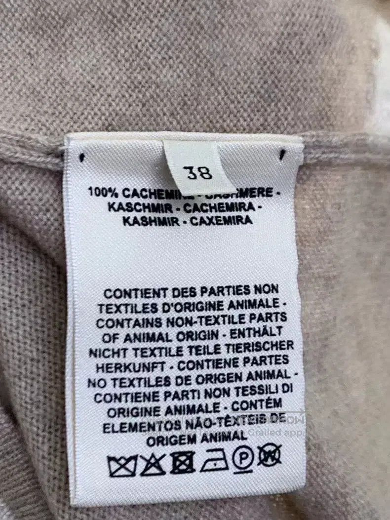 Hermes Hermes Cashmere High-Neck Color-Blocked Top Size XS / US 0-2 / IT 36-38 - 6 Thumbnail