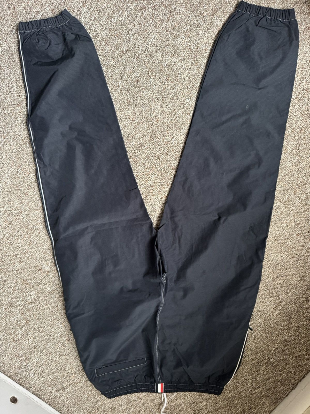 Thom Browne THOM BROWNE RIPSTOP TRACK PANT Size US 34 / EU 50 - 1 Thumbnail