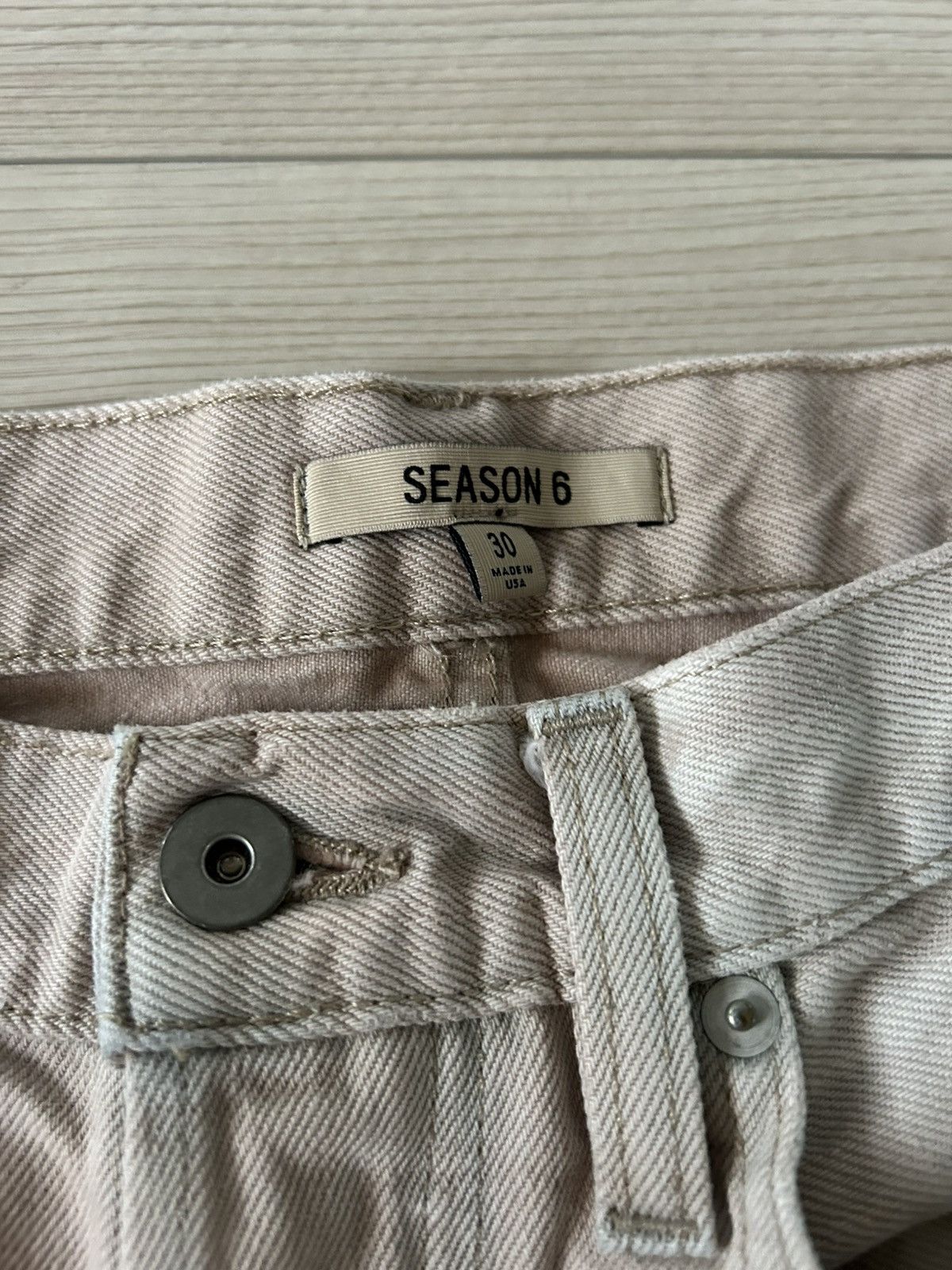 Yeezy Yeezy Season 6 Five Pocket Pants Size US 30 / EU 46 - 4 Thumbnail
