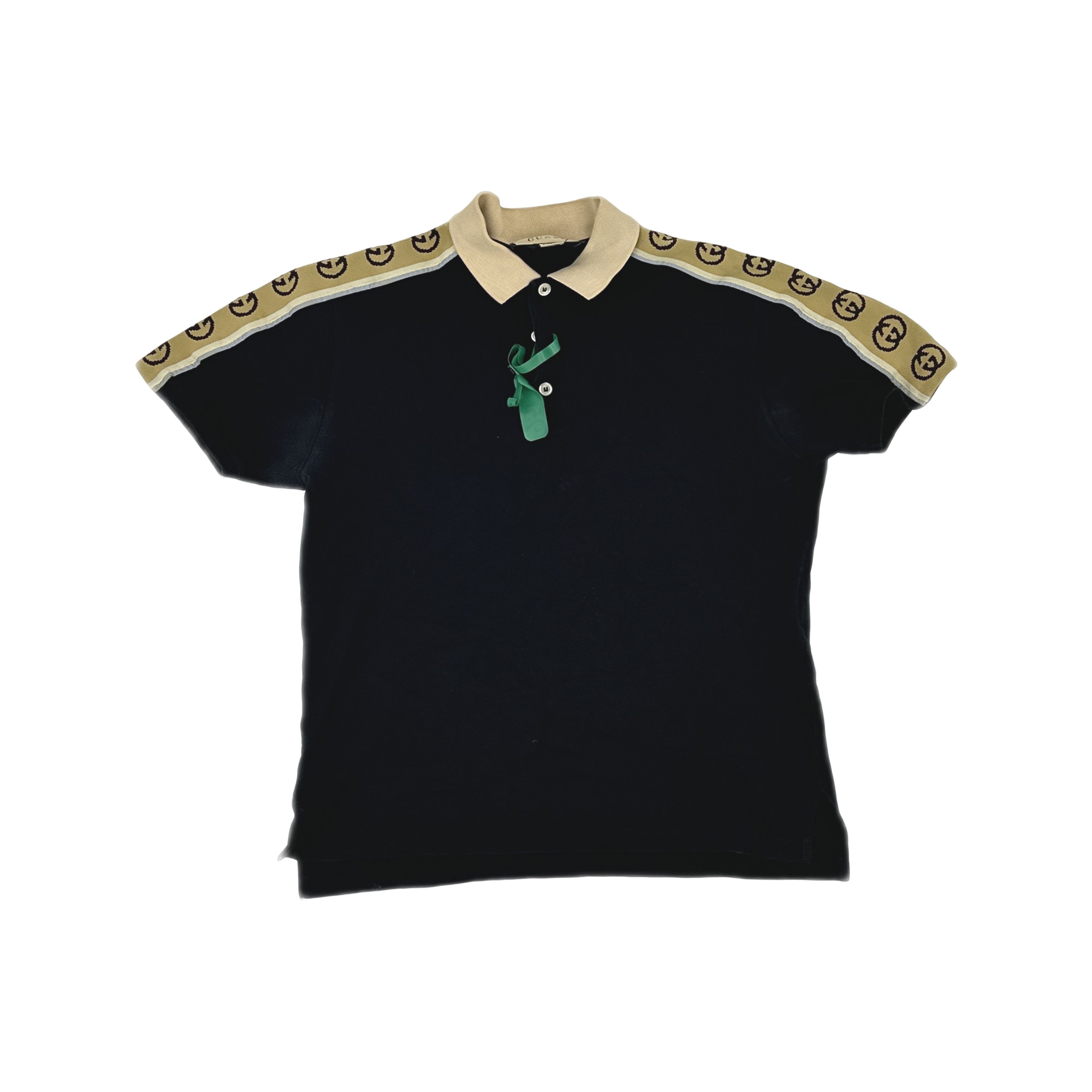 Gucci Gucci Interlocking G Stripe Polo Shirt XS Size US XS / EU 42 / 0 - 1 Thumbnail