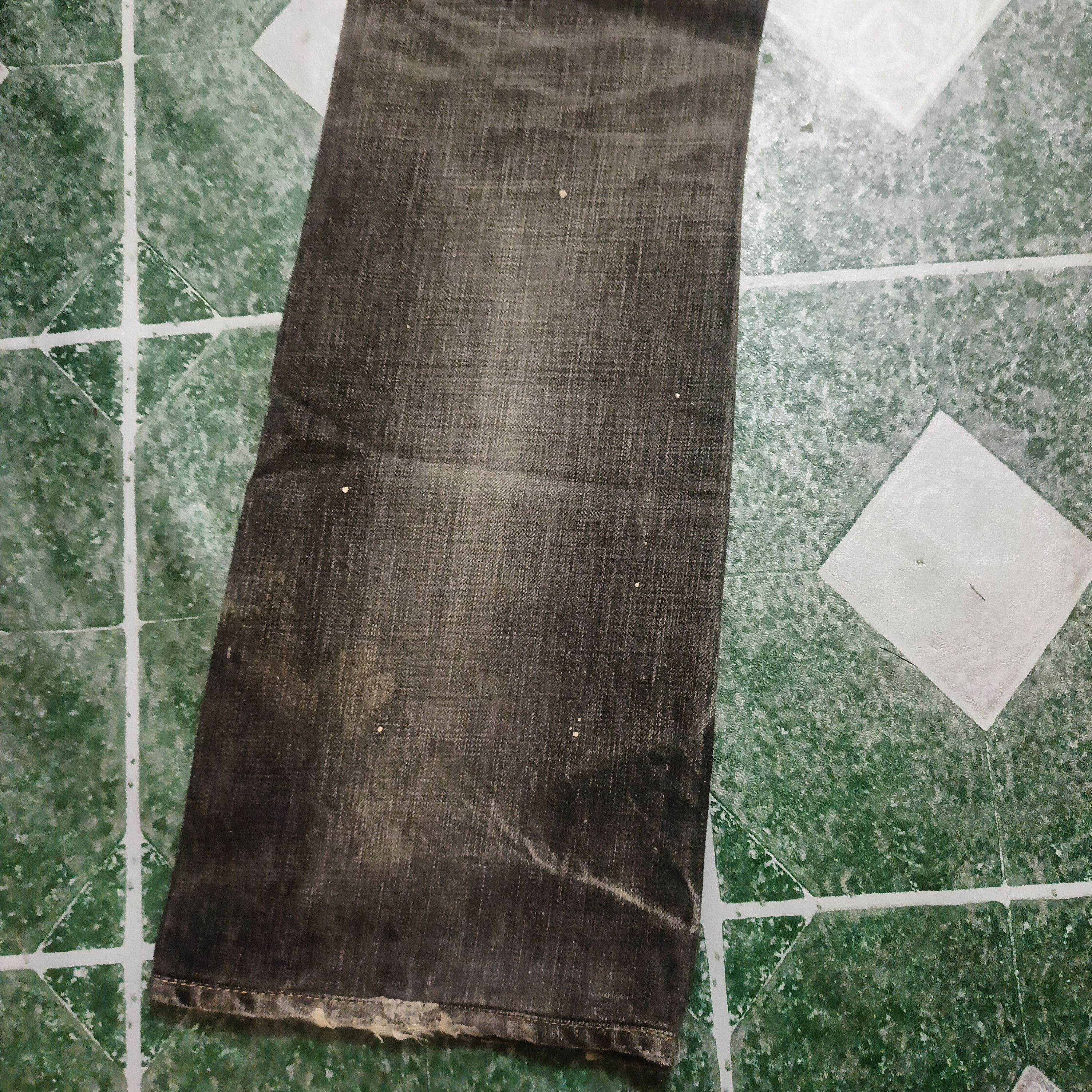 Le Grande Bleu (L.G.B.) Japan Ripped Rivet&Blue Painted distressed Studded Jeans LGB Size US 30 / EU 46 - 8 Thumbnail