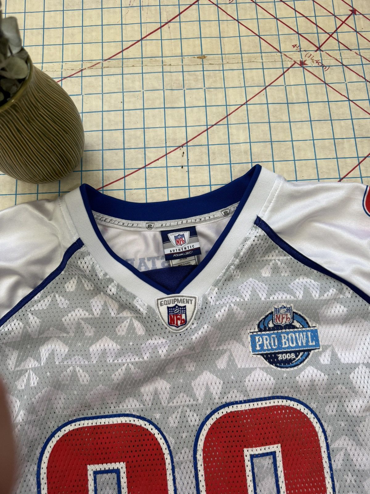 NFL × Reebok Reebok NFL Pro Bowl 2008 Jersey White Size Large Size US L / EU 52-54 / 3 - 7 Thumbnail