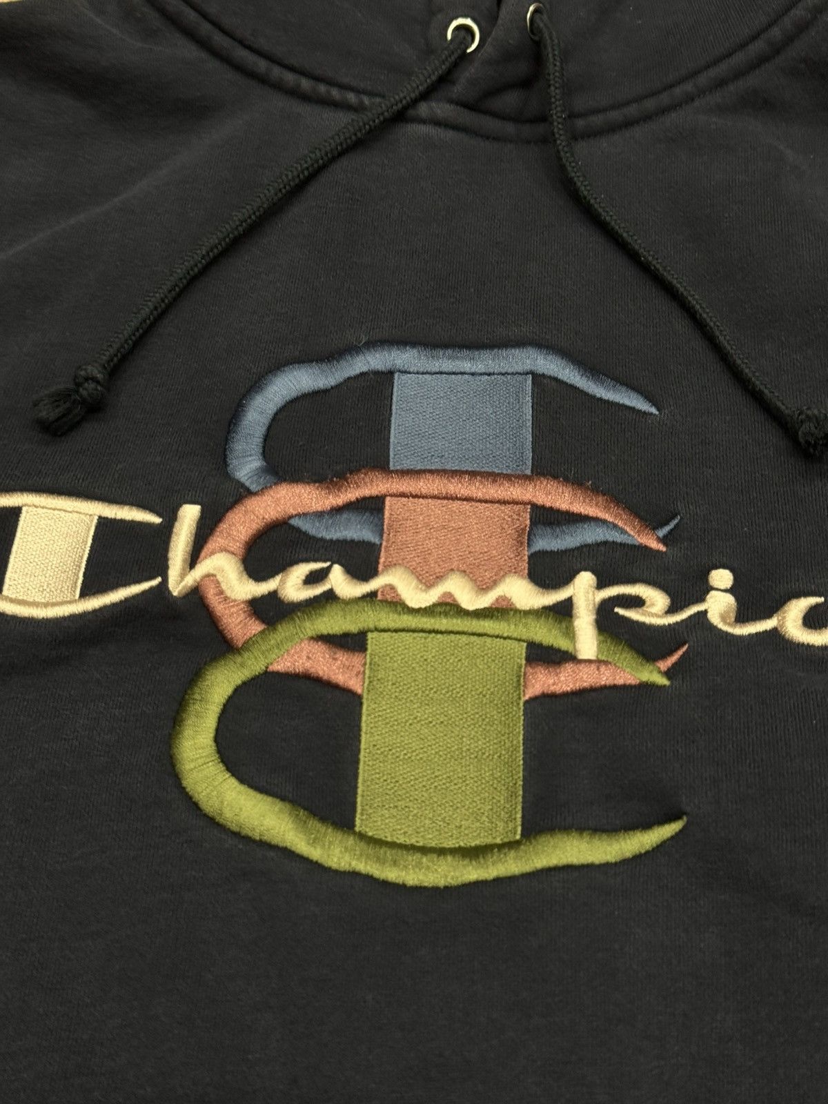 Champion × Supreme Supreme/Champion FW17 Stacked C Hoodie Size US M / EU 48-50 / 2 - 3 Thumbnail