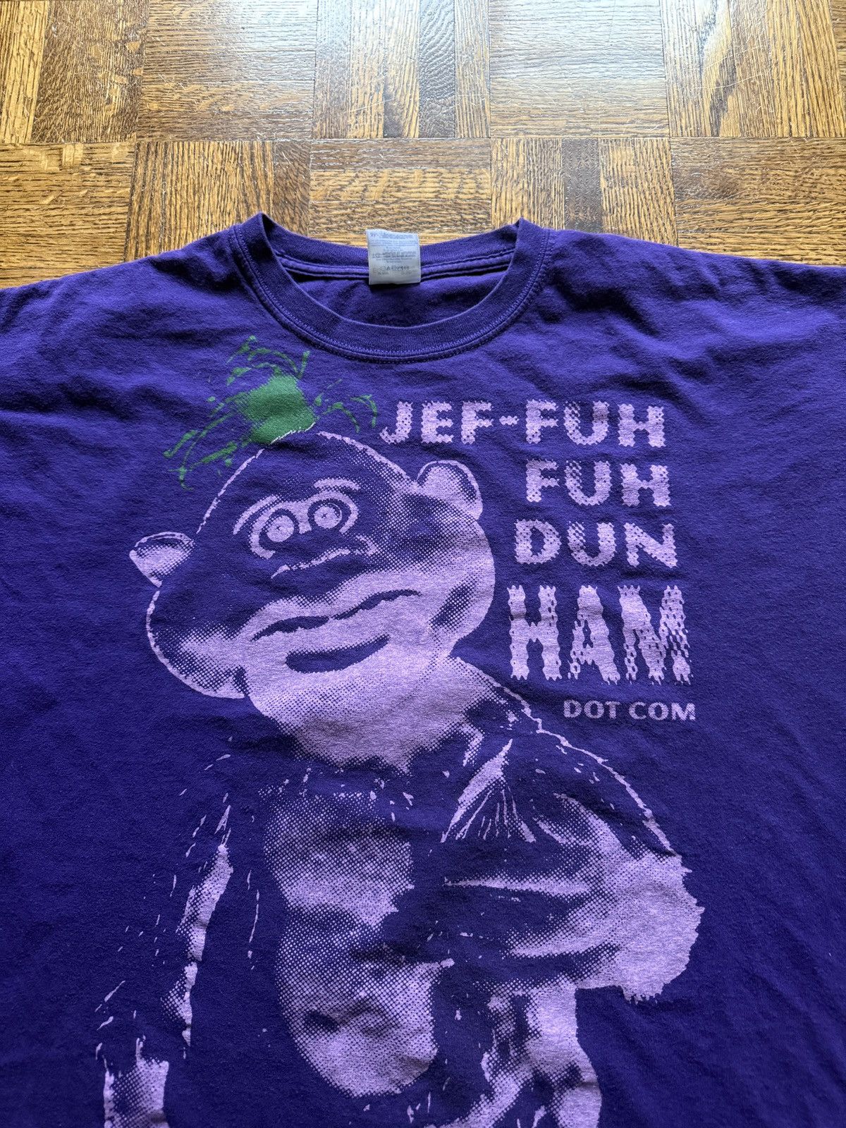 Vintage Vintage Y2K Jeff Dunham Peanut Comedy Graphic Tee Size US XL / EU 56 / 4 - 3 Thumbnail