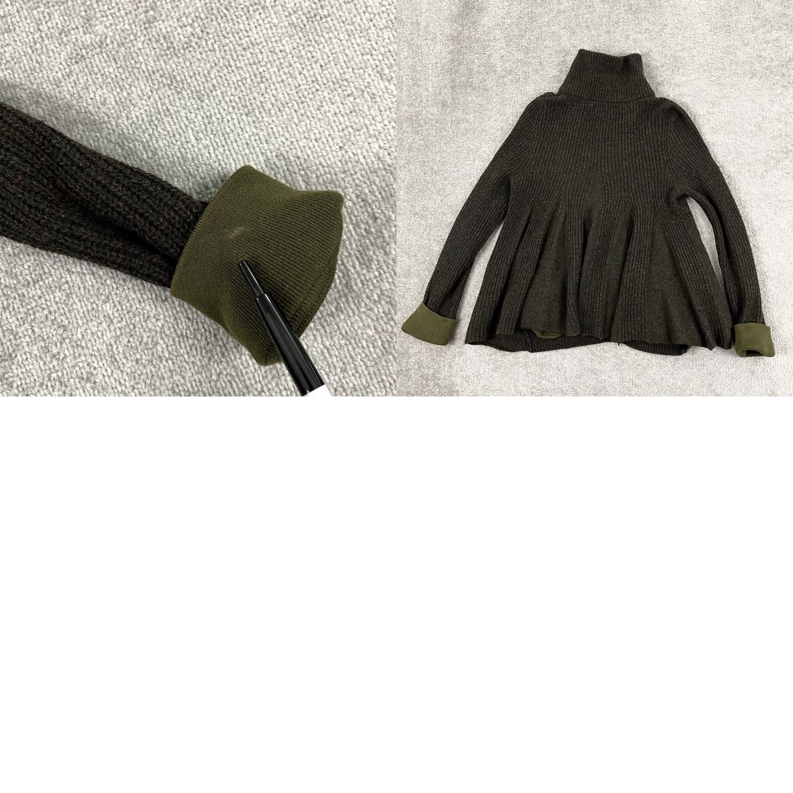 Anthropologie Anthropologie SLEEPING ON SNOW Cardigan Sweater Womens Small Wool Blend Pockets Size S / US 4 / IT 40 - 8 Thumbnail