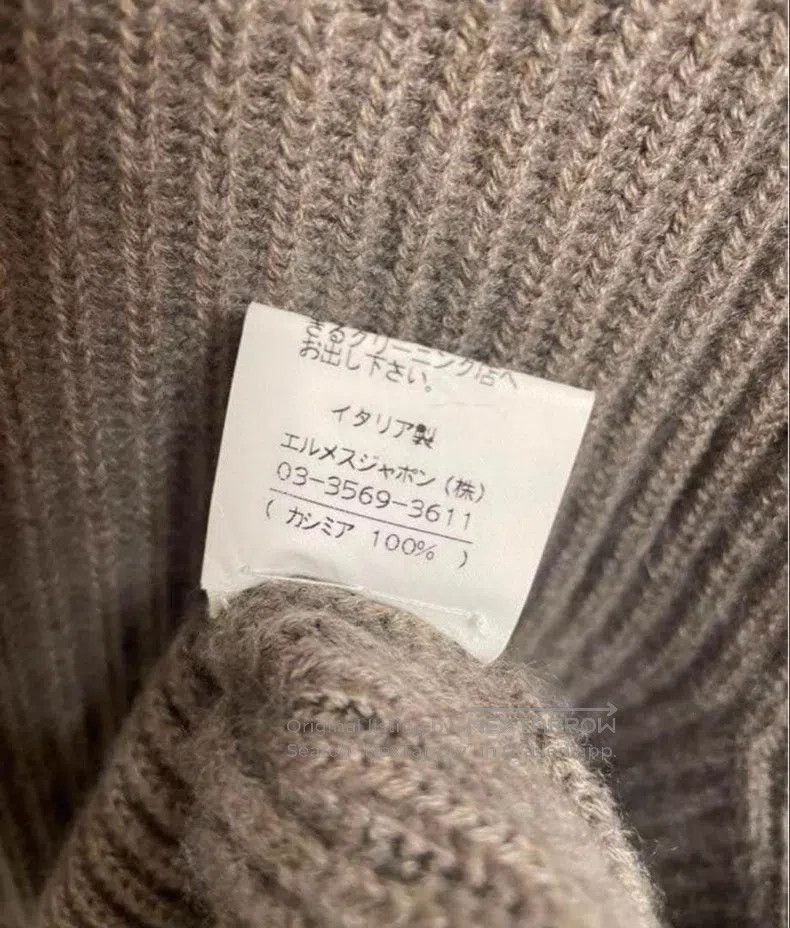 Hermes Hermes Margiela Period High Neck Cashmere Sweater Size L / US 10 / IT 46 - 6 Thumbnail
