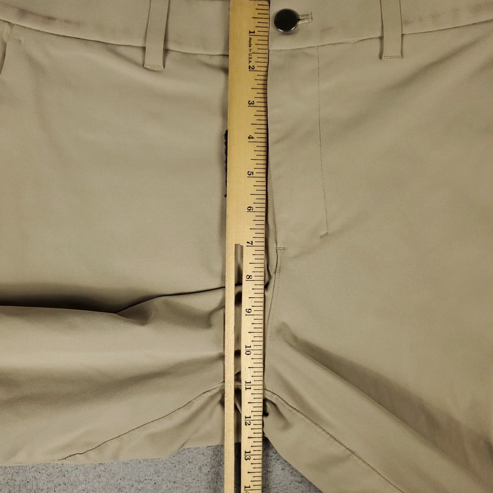 Lululemon Lululemon Pants Mens 34x28 Beige Slash Pockets Chino Trousers Commission ABC Size US 34 / EU 50 - 7 Thumbnail